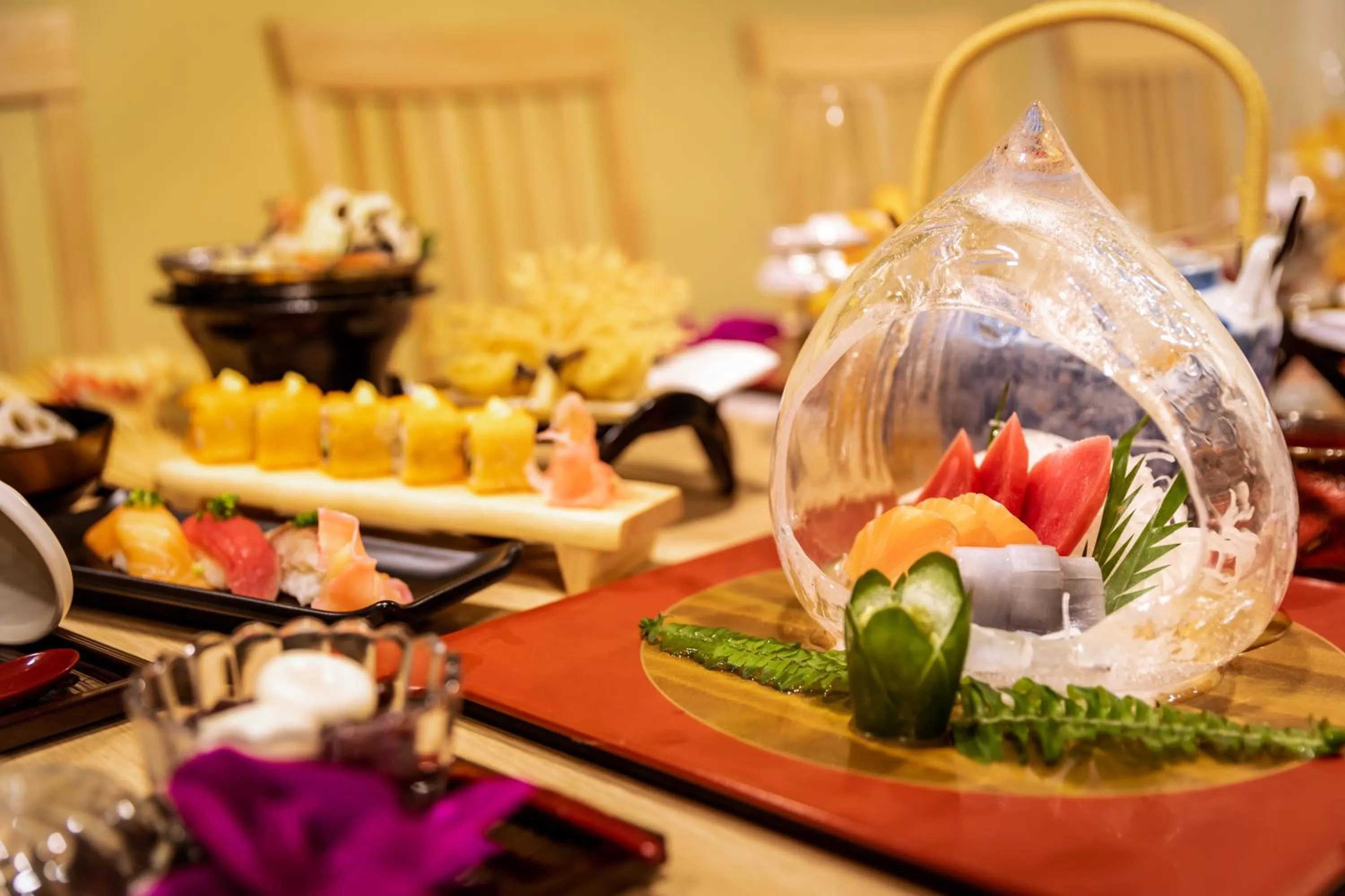 Food and drinks in Hotel Kuretakeso Thailand Sriracha - SHA Extra Plus