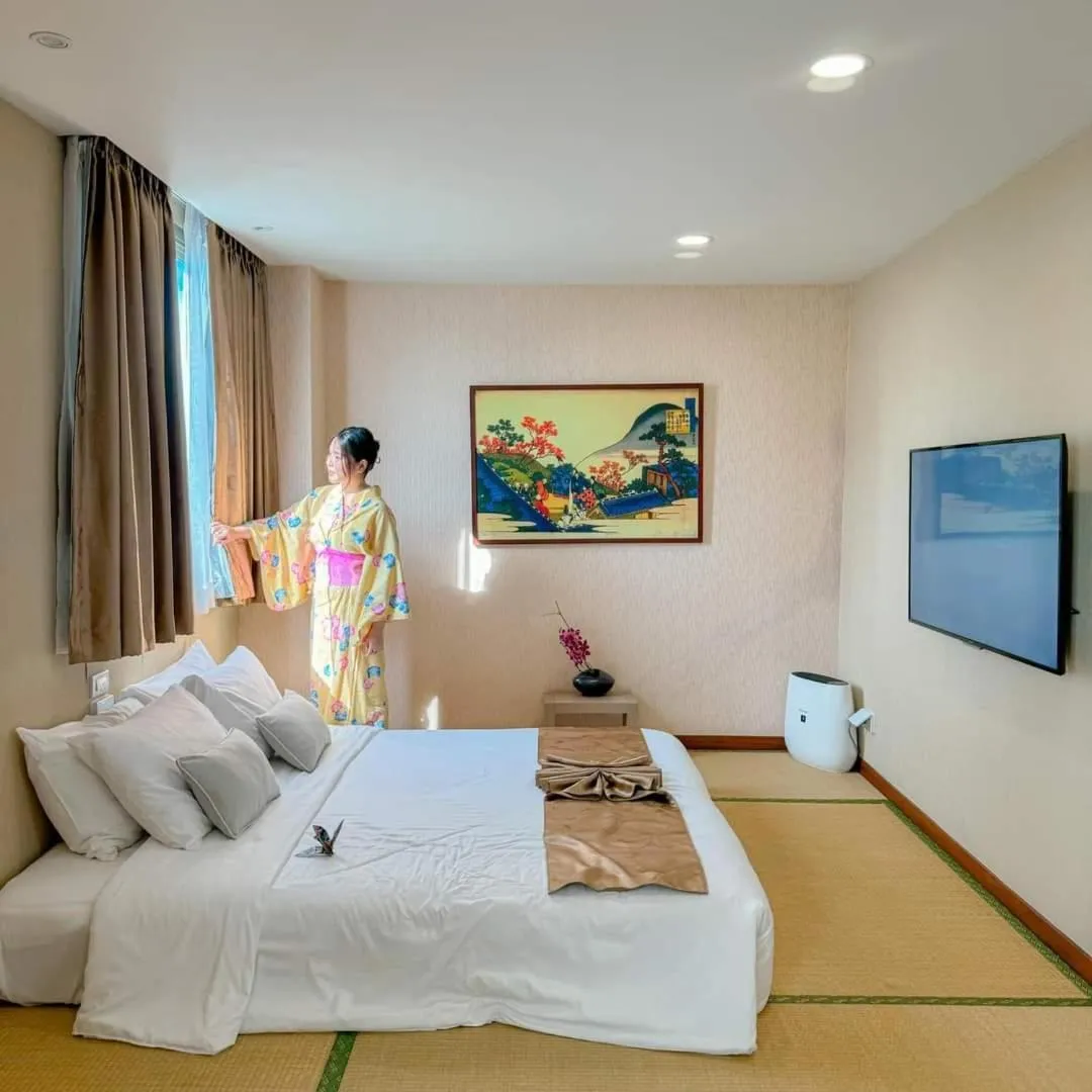 Bed in Hotel Kuretakeso Thailand Sriracha - SHA Extra Plus