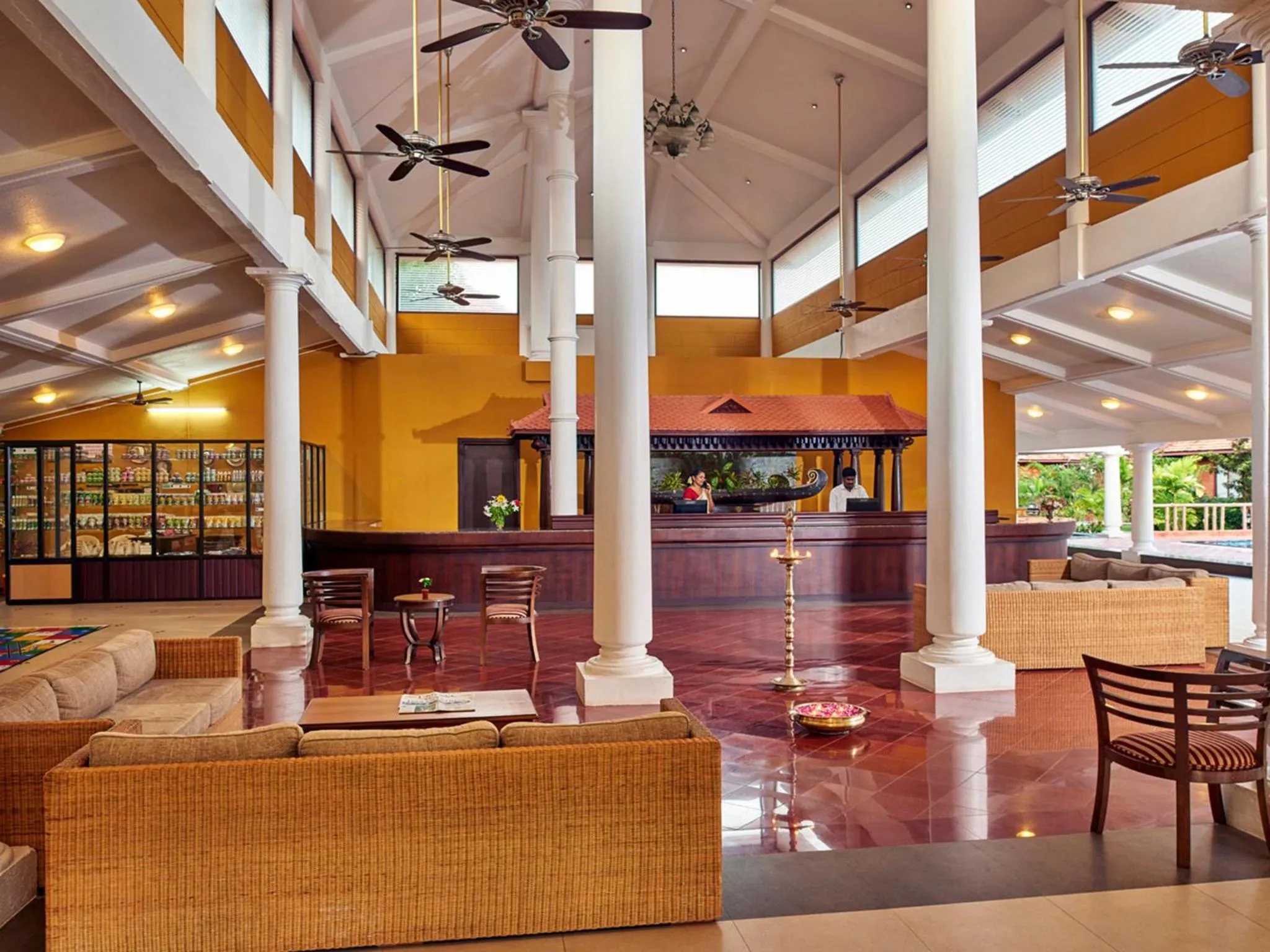 Lobby or reception in Club Mahindra Poovar