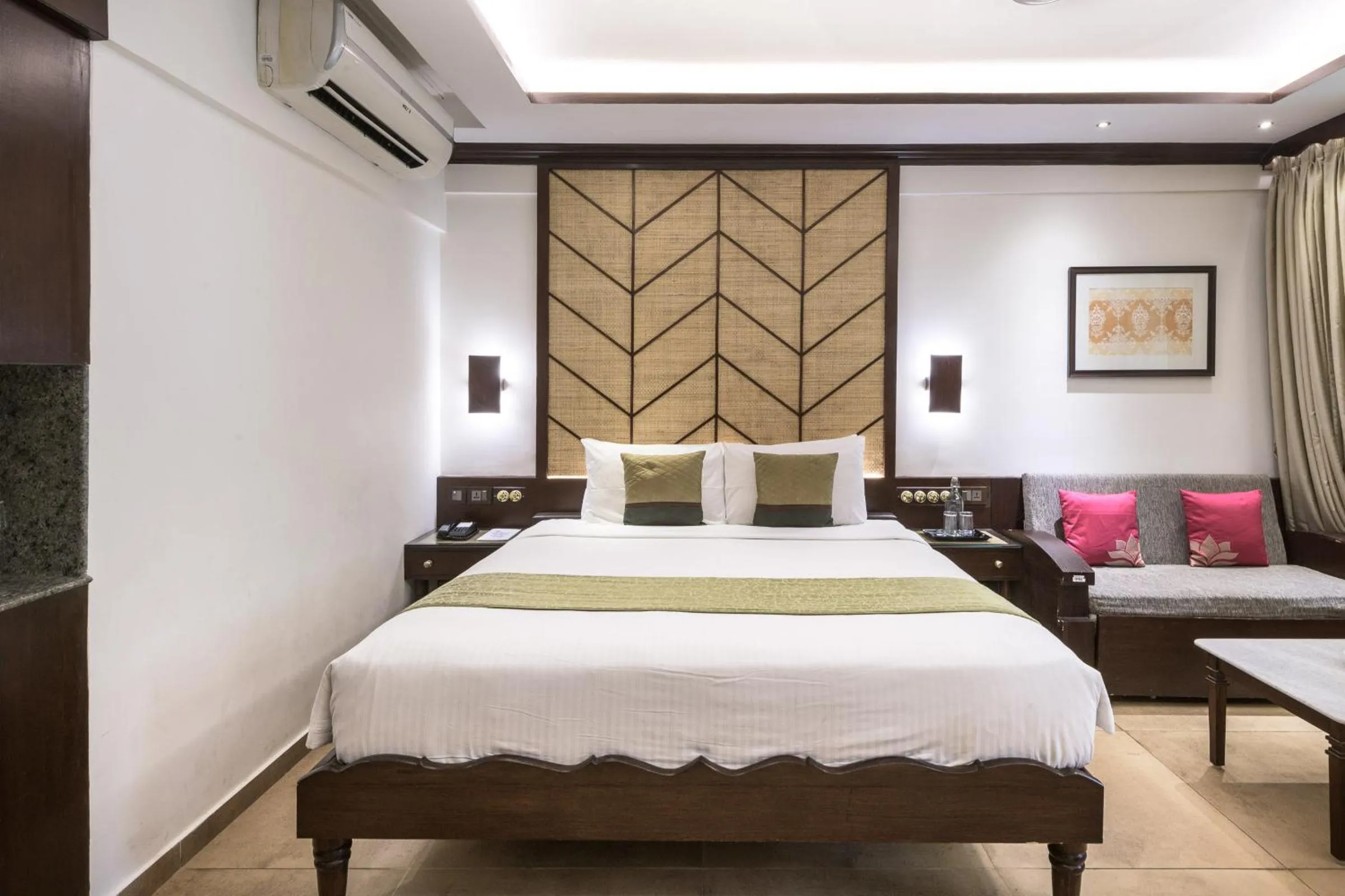 Bed in Club Mahindra Poovar