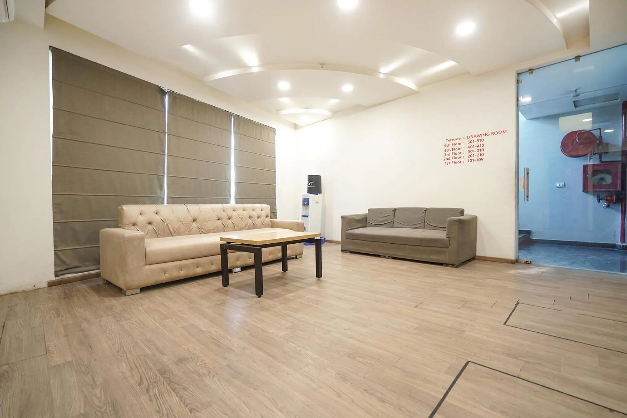 Seating area in FabHotel Royale 49