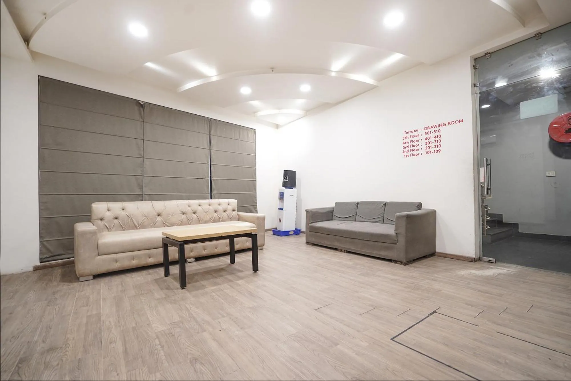 Seating area in FabHotel Royale 49