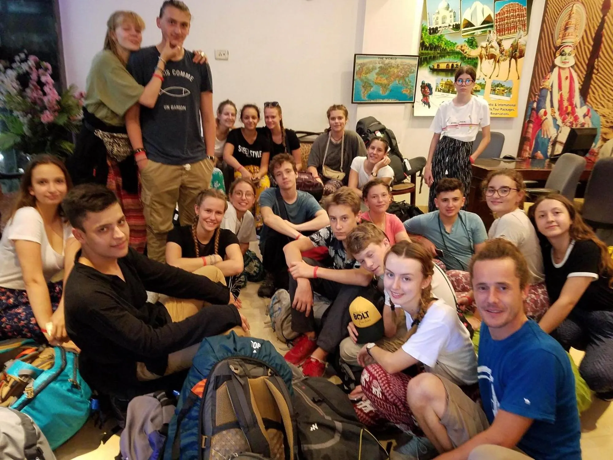 group of guests in Amax Inn