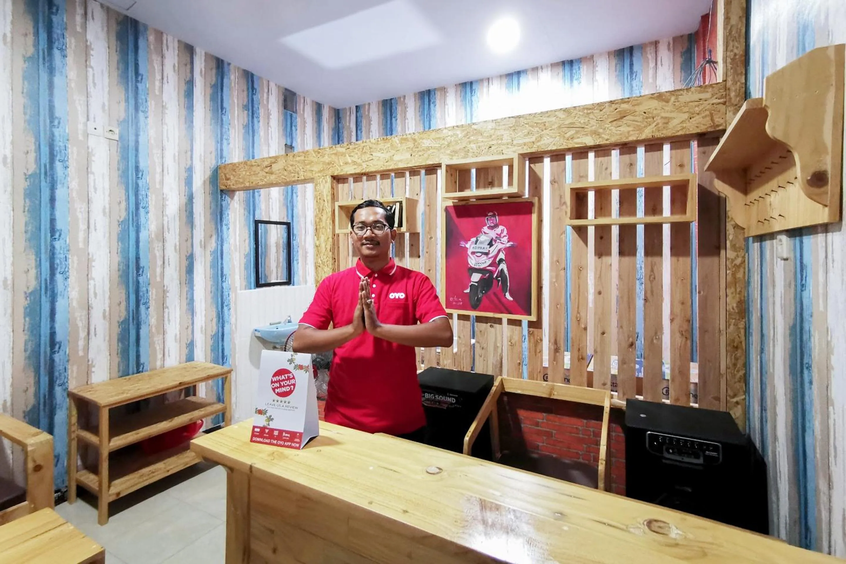 Lobby or reception in Hotel O Asipra House