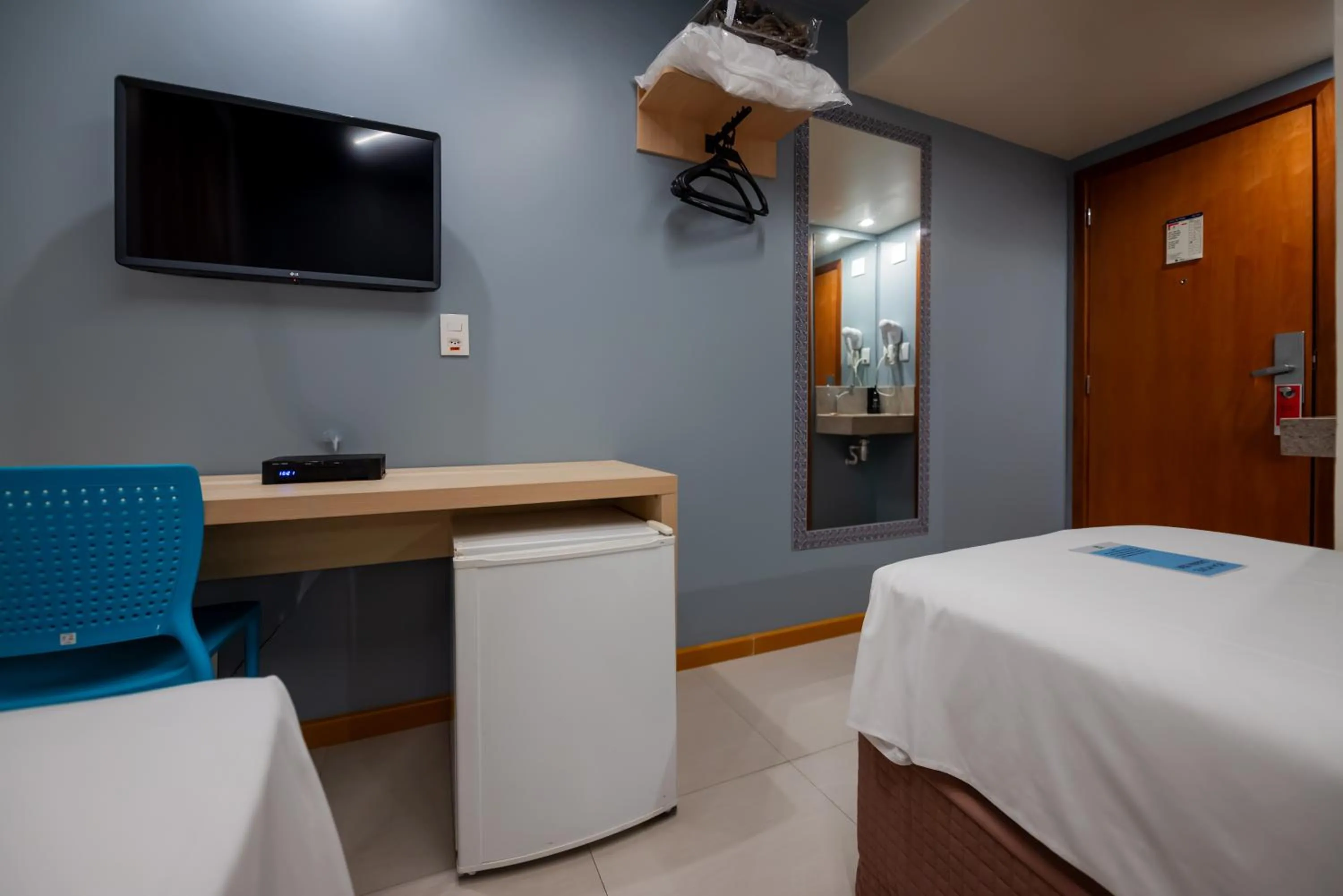 Bedroom, Bed in Ibis Styles Belém Hangar