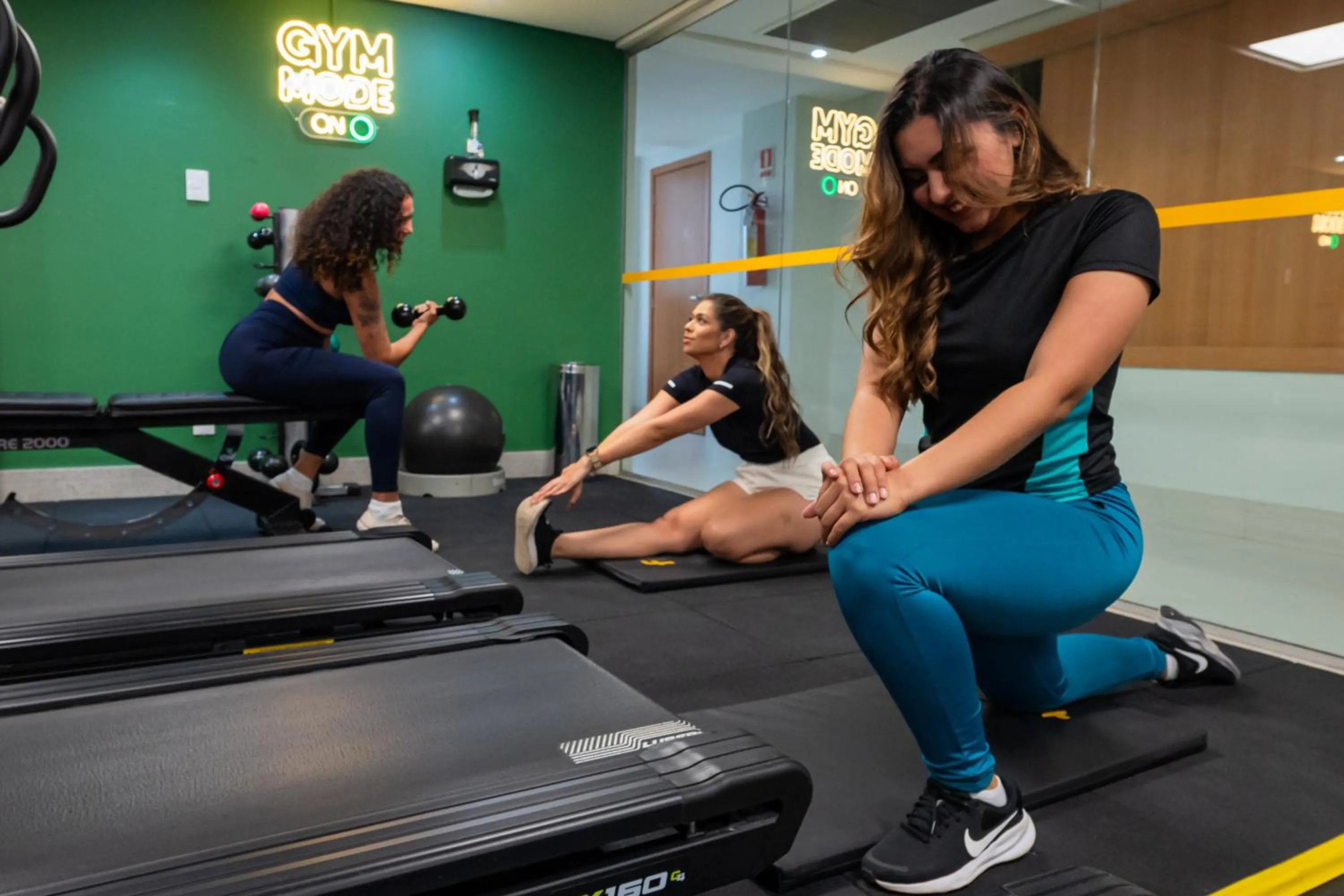Fitness centre/facilities in Ibis Styles Belém Hangar