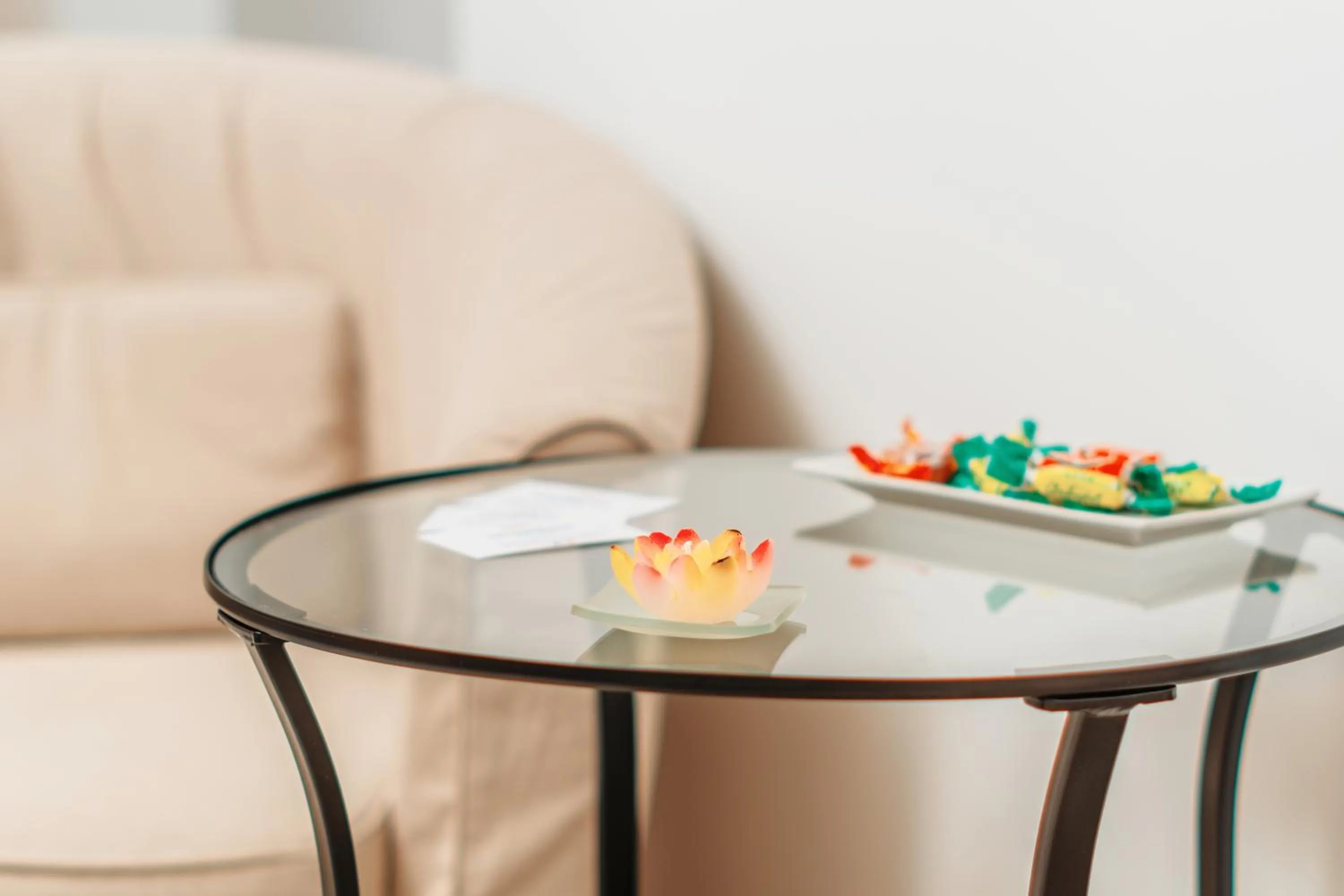 Living room in Mediterraneo Palace Luxury Affittacamere