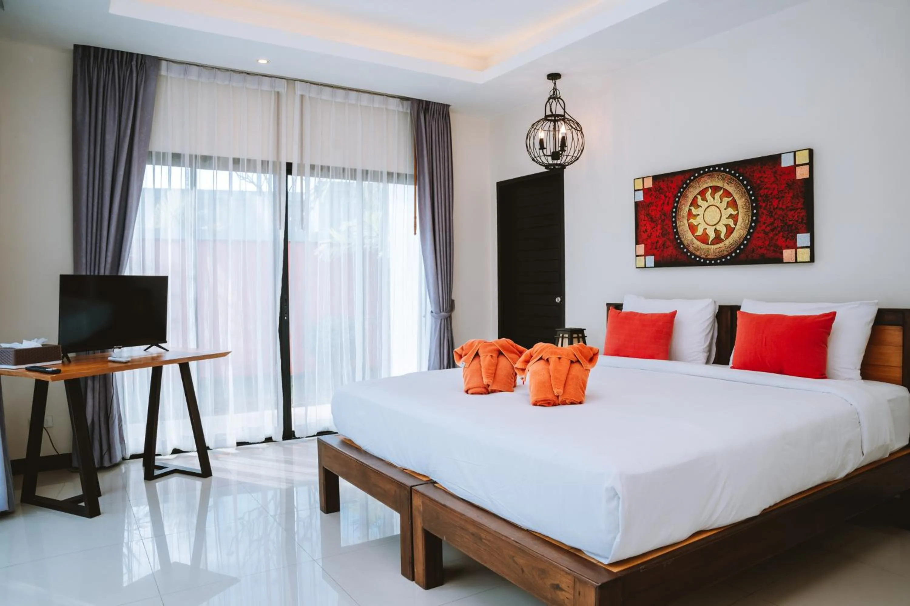 Bed in Layantara Villas