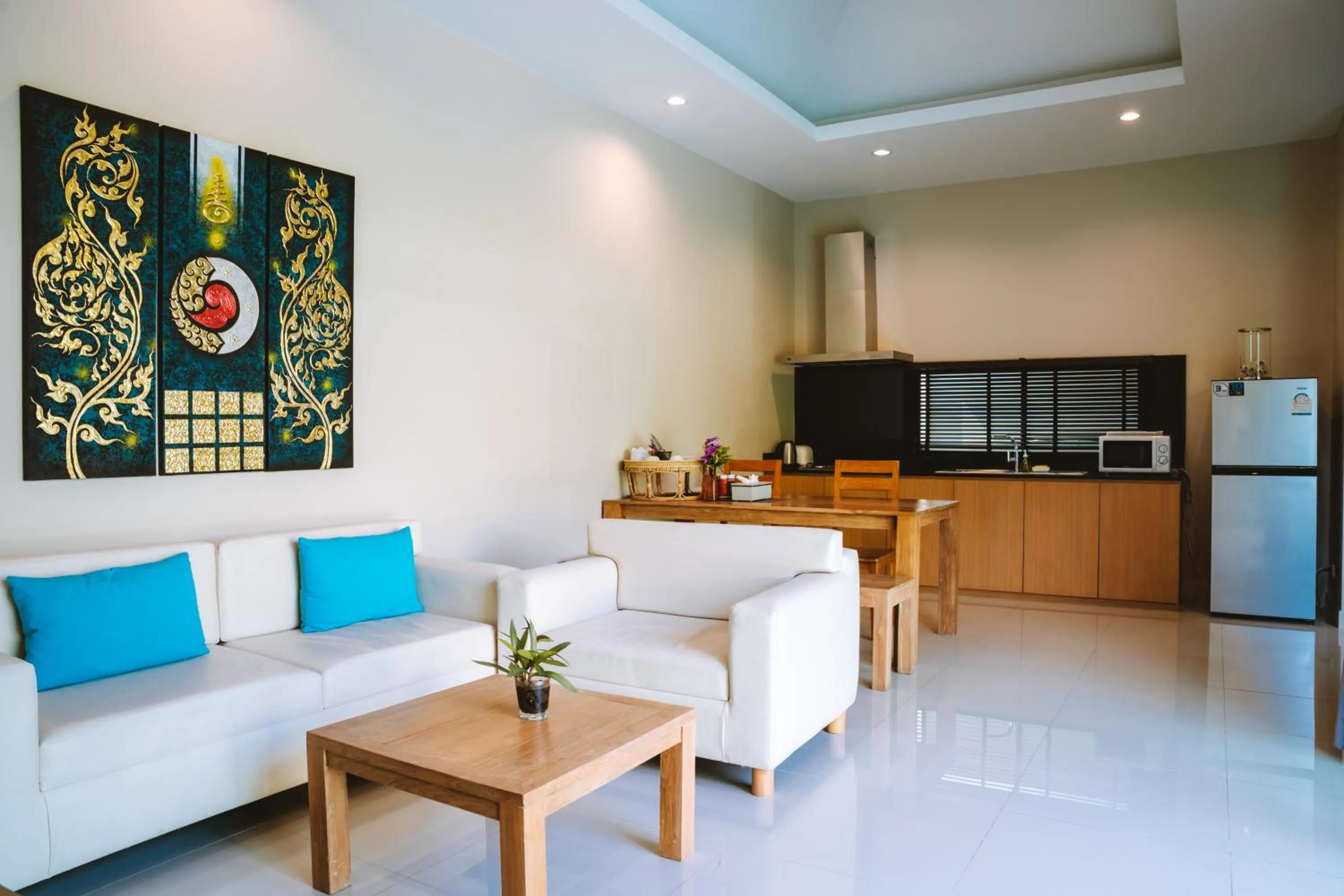Kitchen or kitchenette in Layantara Villas