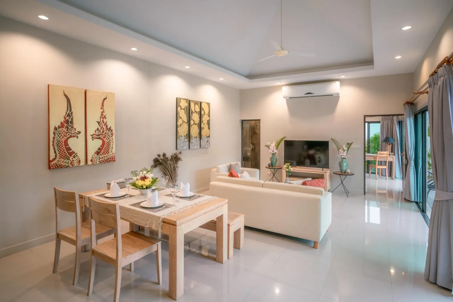 Living room in Layantara Villas