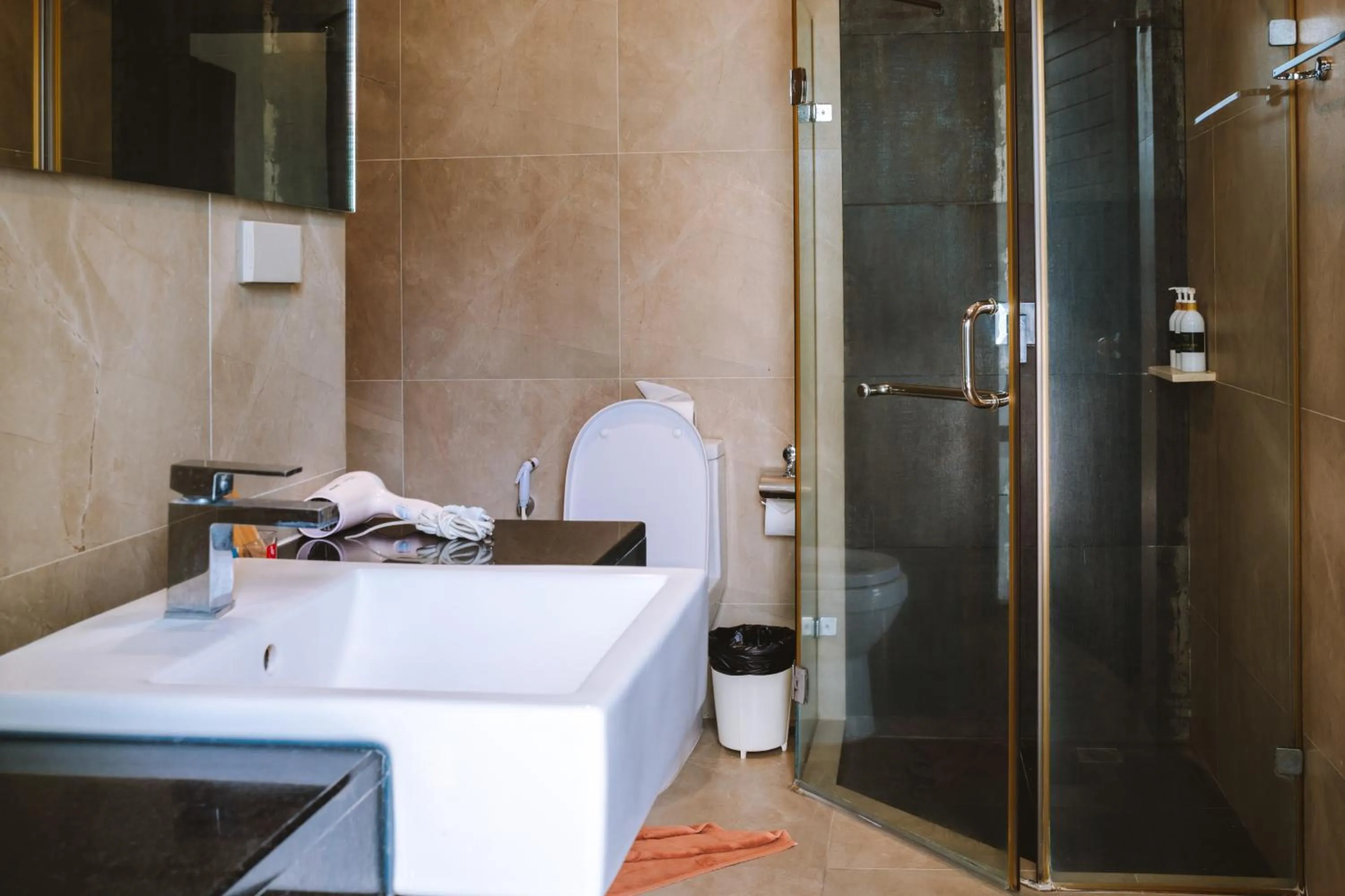 Shower in Layantara Villas