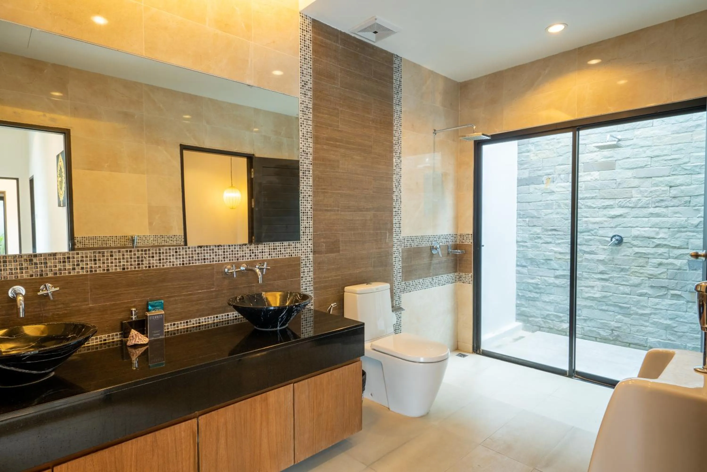 Shower in Layantara Villas