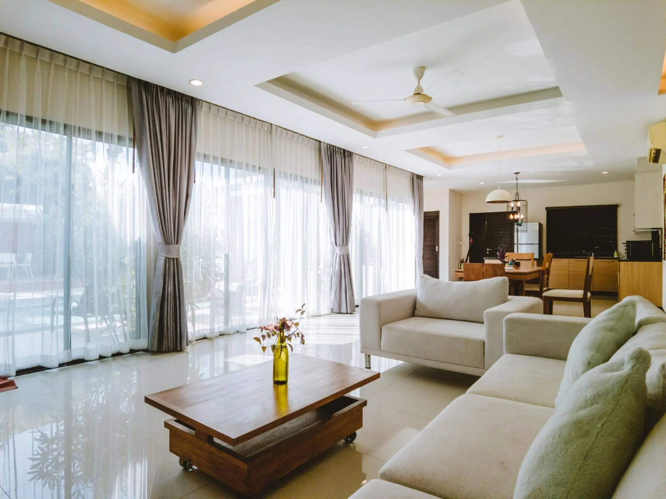 Living room in Layantara Villas