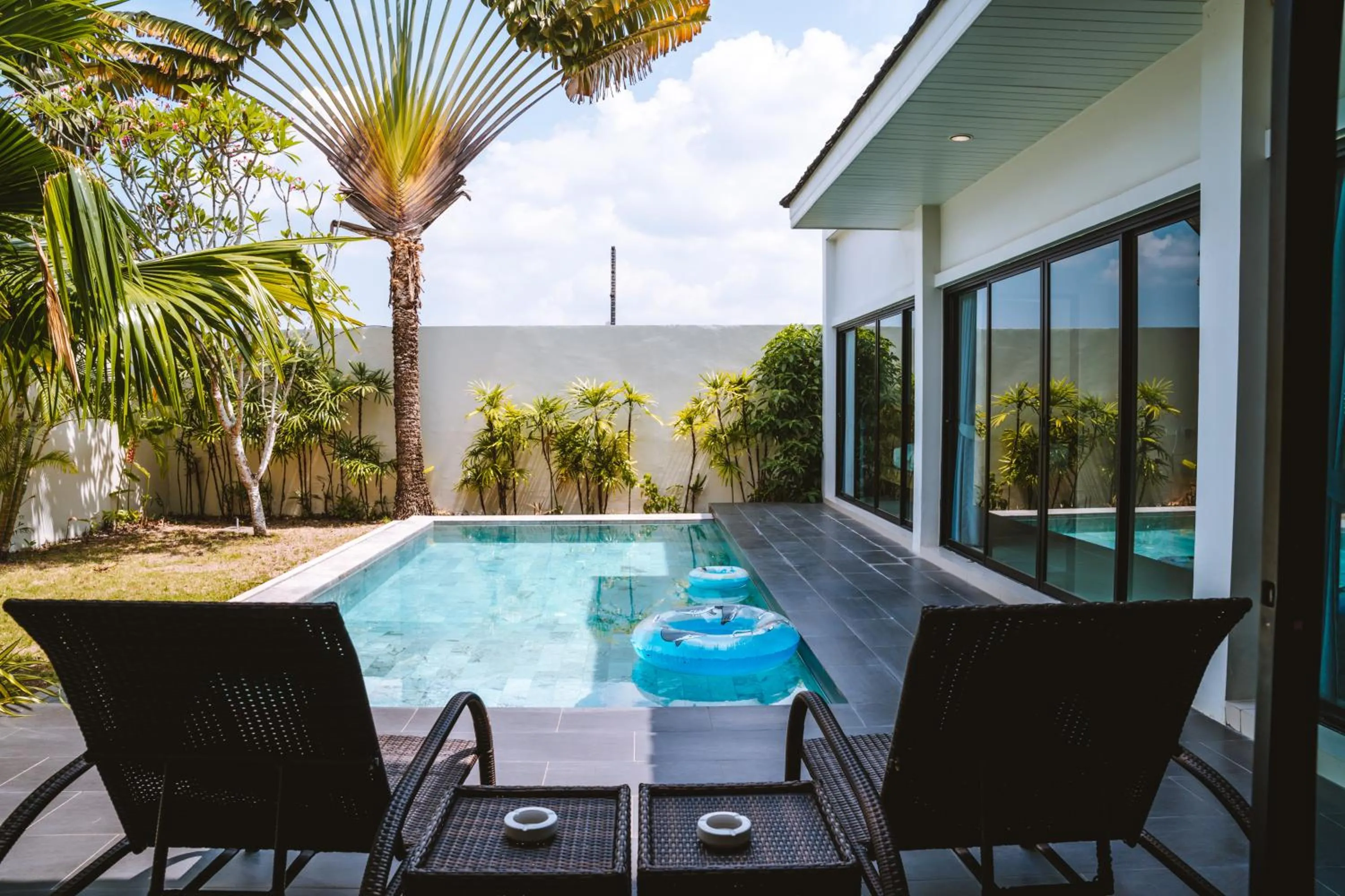 Pool view in Layantara Villas
