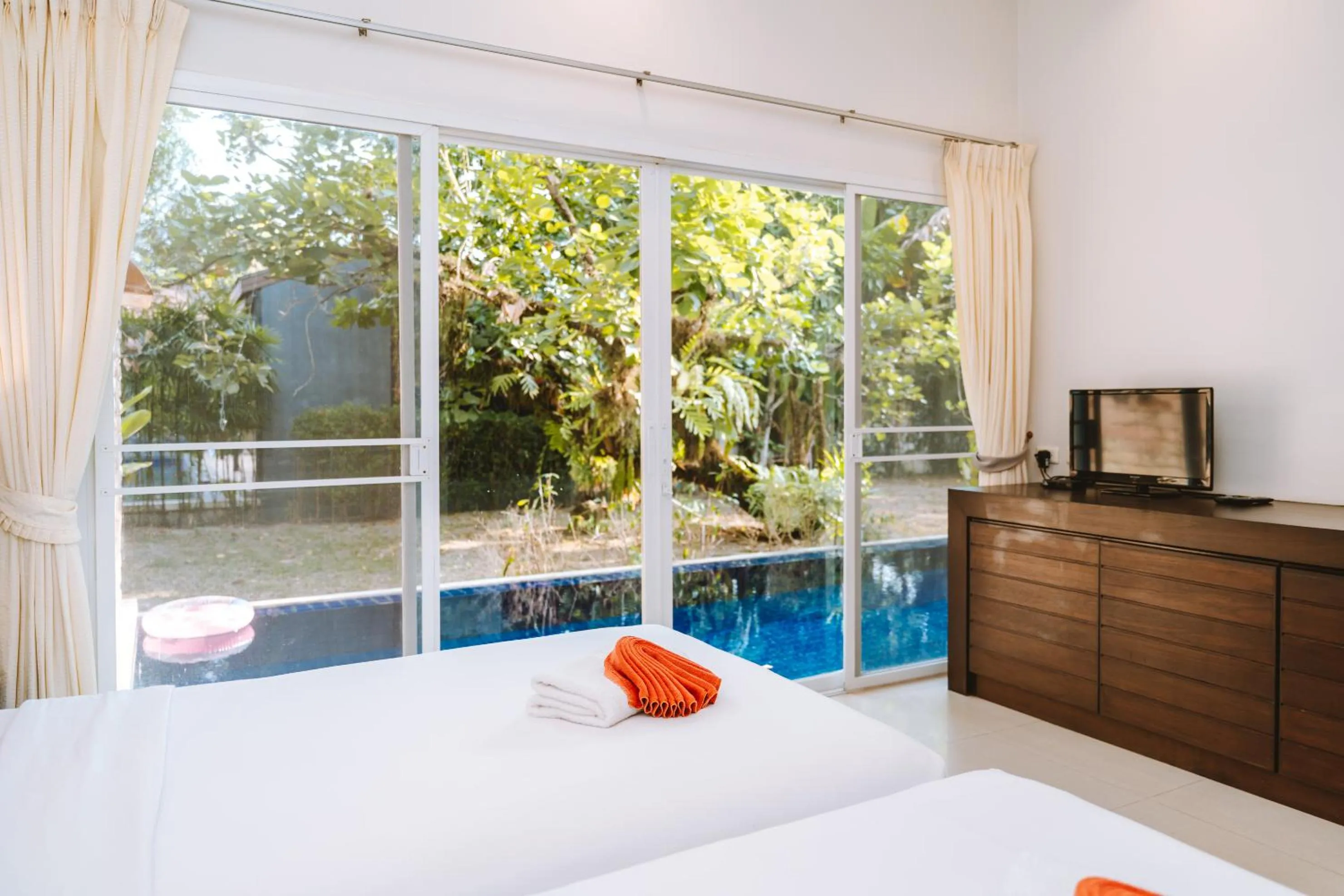 Bed in Layantara Villas