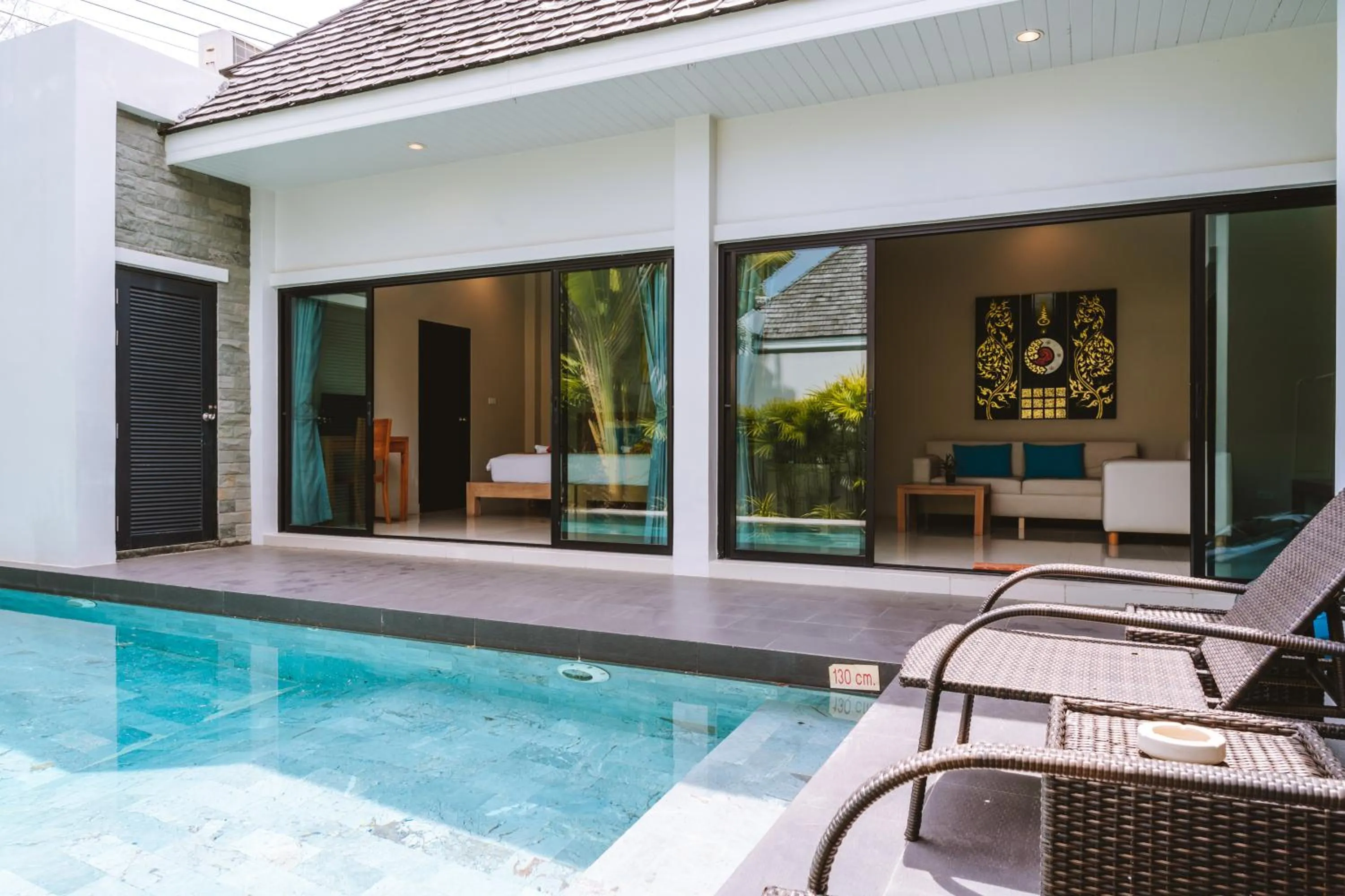 Swimming pool in Layantara Villas