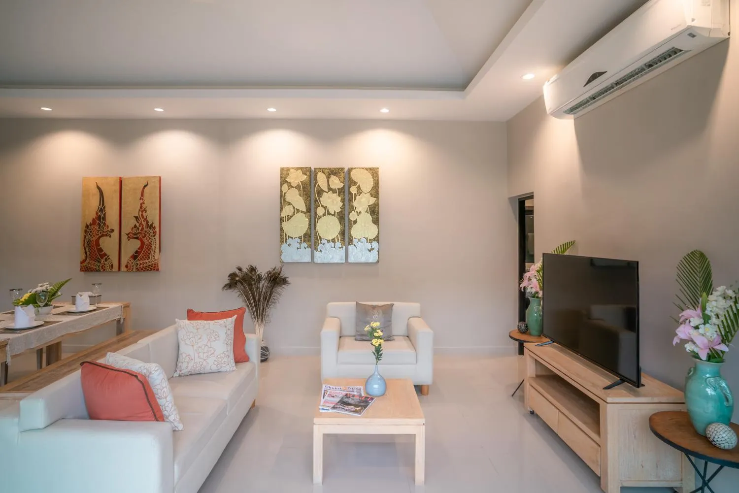 Living room in Layantara Villas