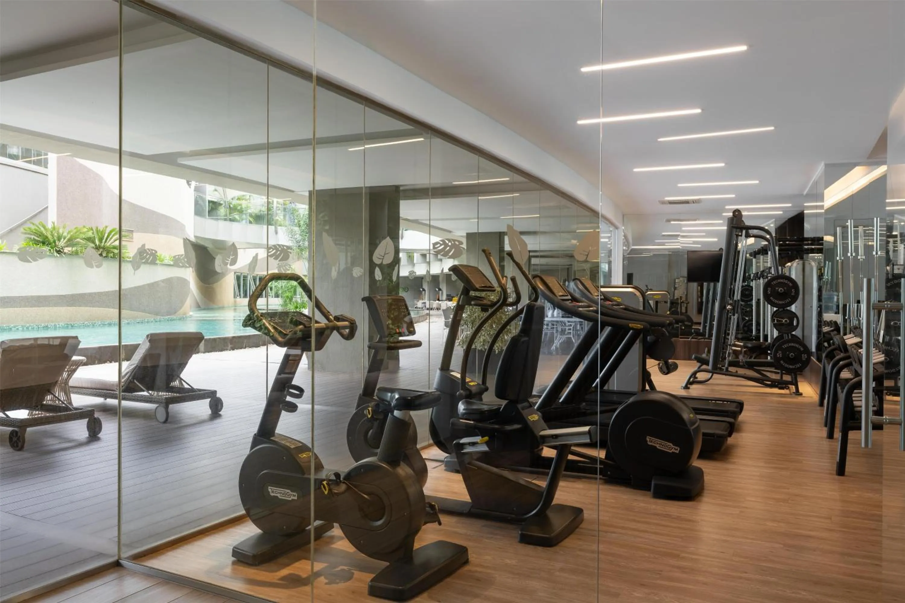 Fitness centre/facilities in Radisson Blu Hotel & Residence Nairobi Arboretum