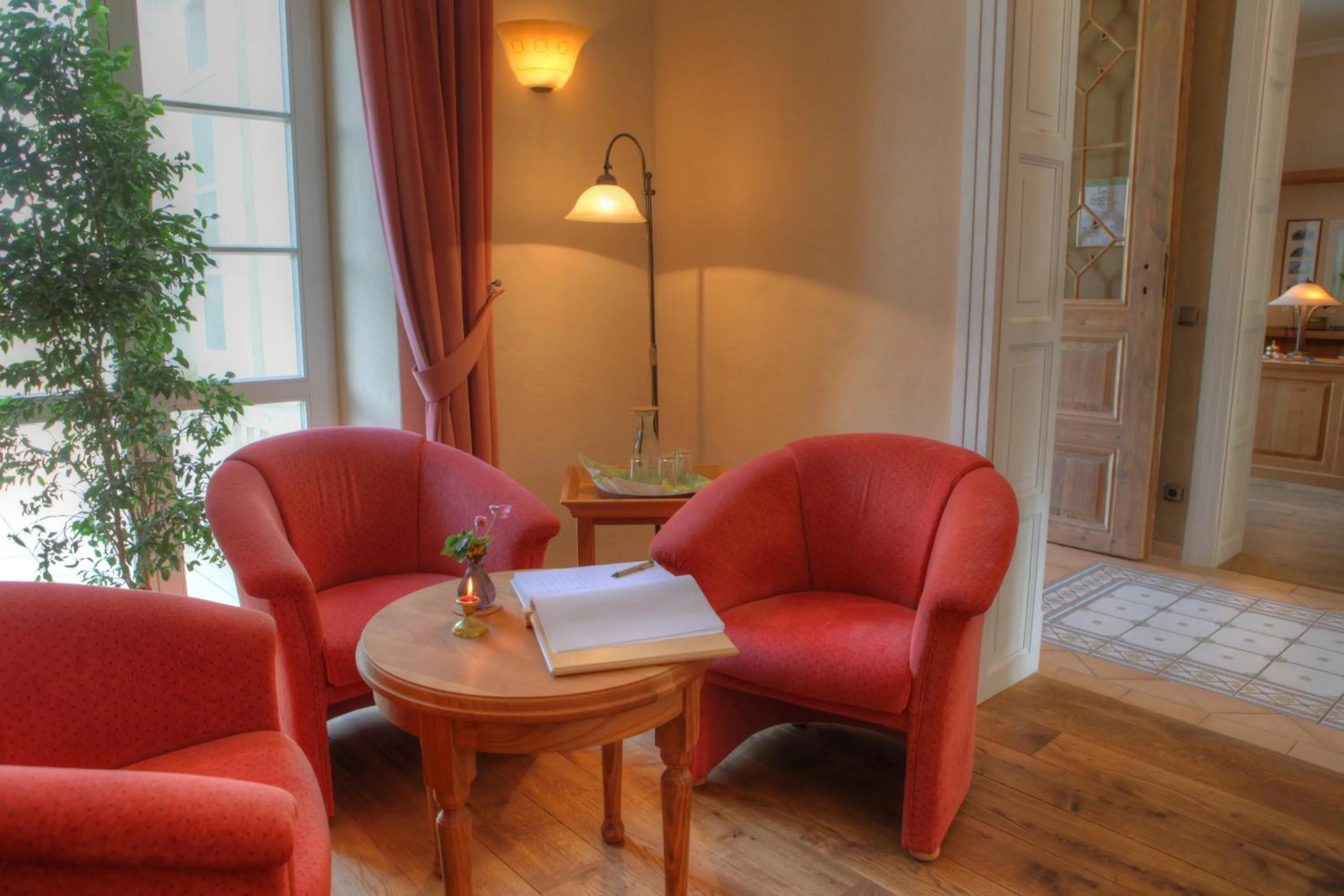 Lobby or reception in Hotel Gutshaus Parin - Bio- und Gesundheitshotel