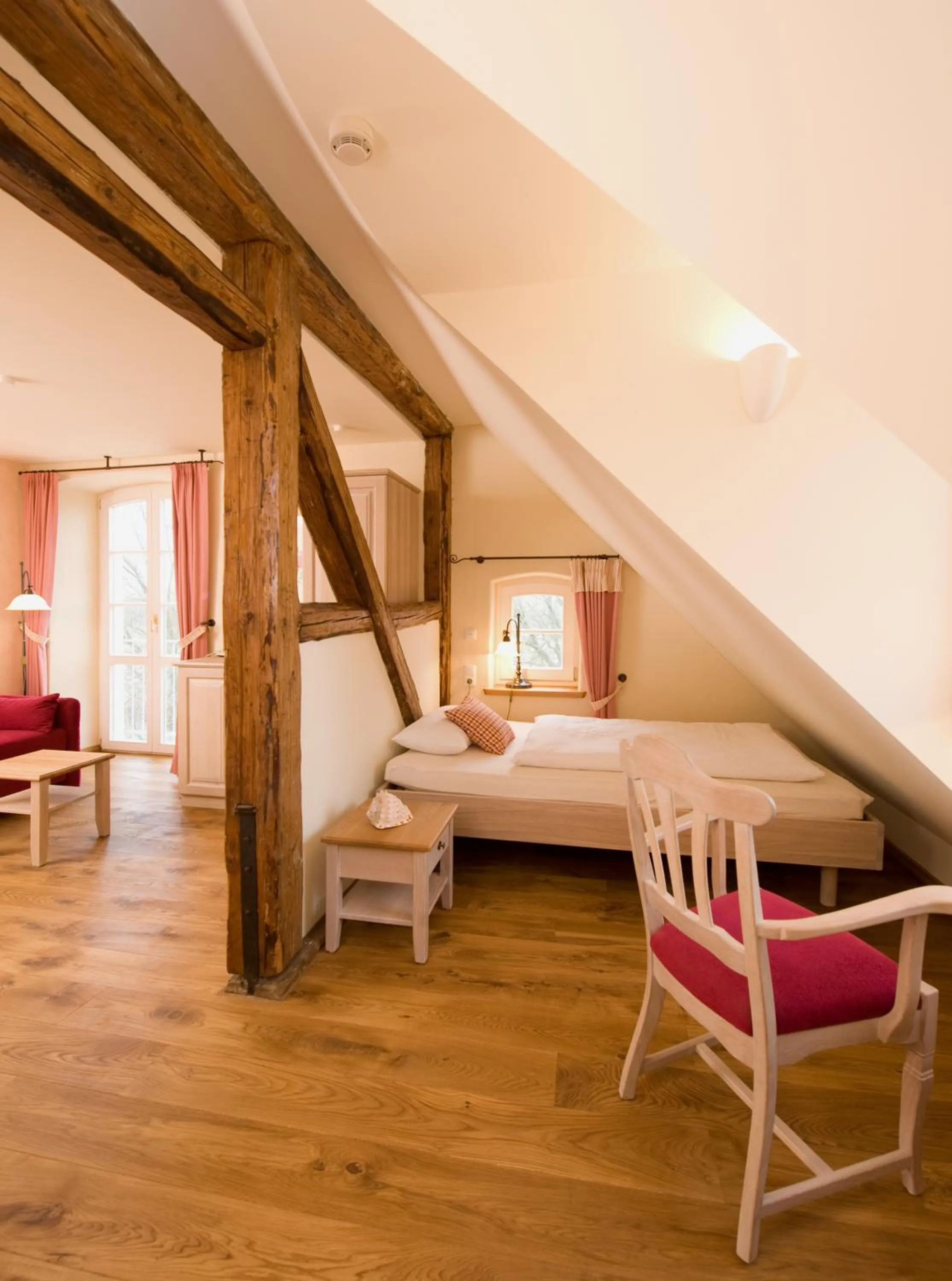 Bed in Hotel Gutshaus Parin - Bio- und Gesundheitshotel