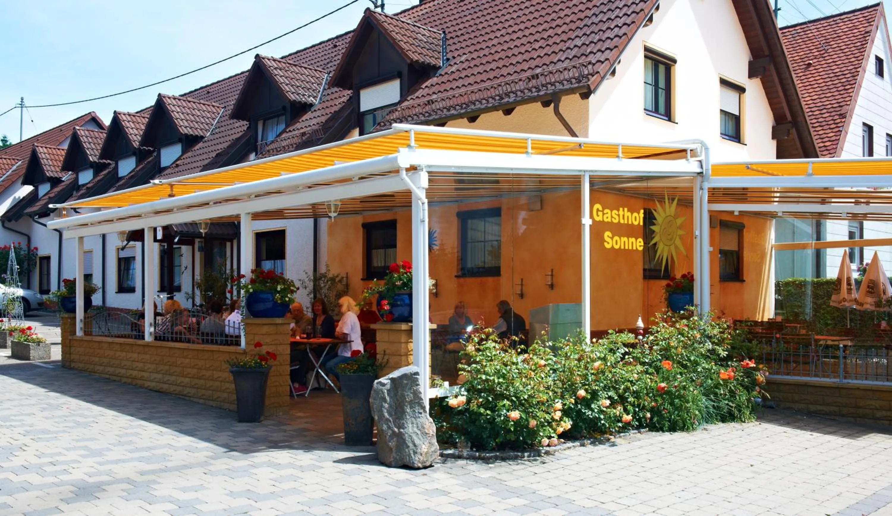 Patio in Gasthof zur Sonne