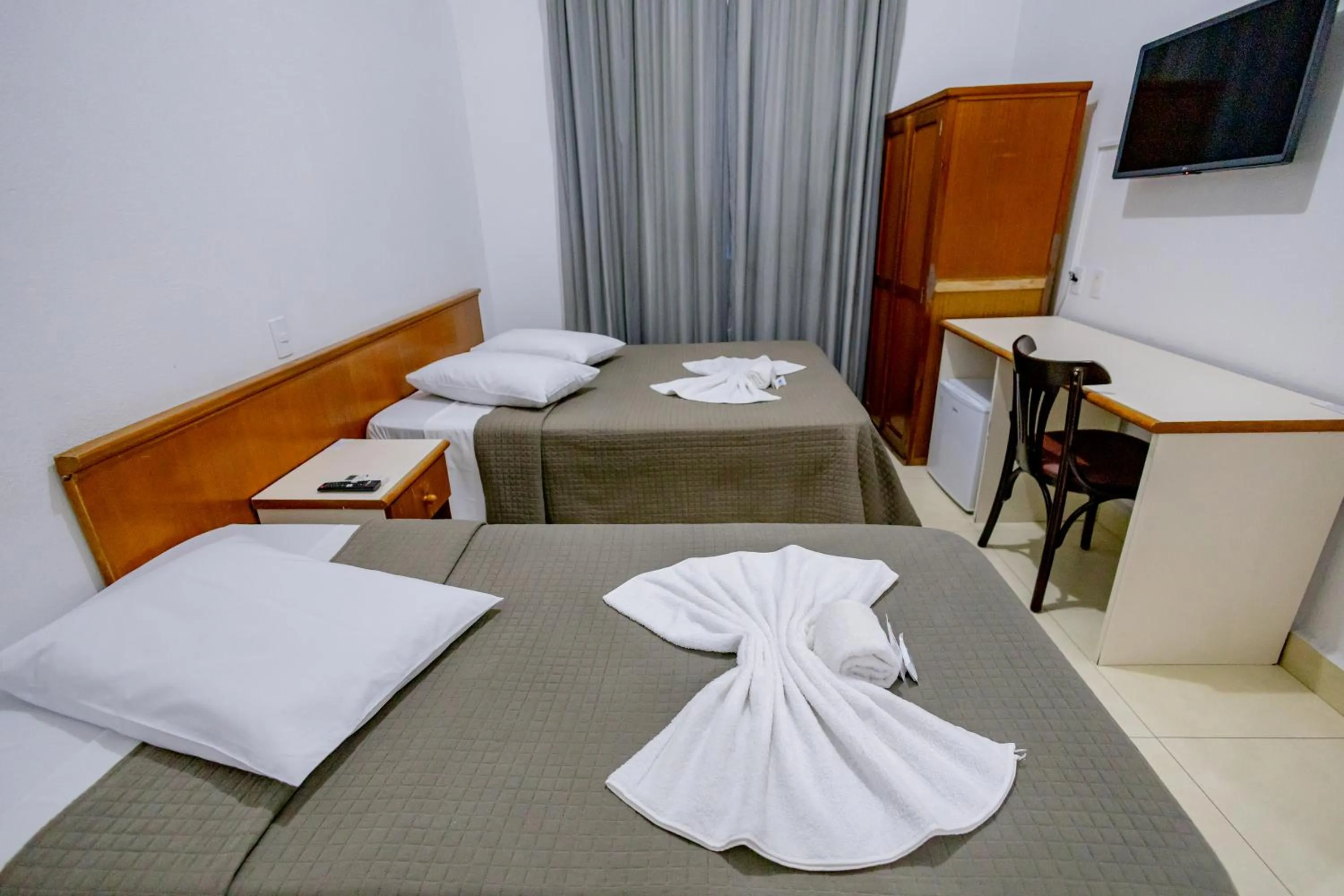 Bed in Grande Hotel Bragança