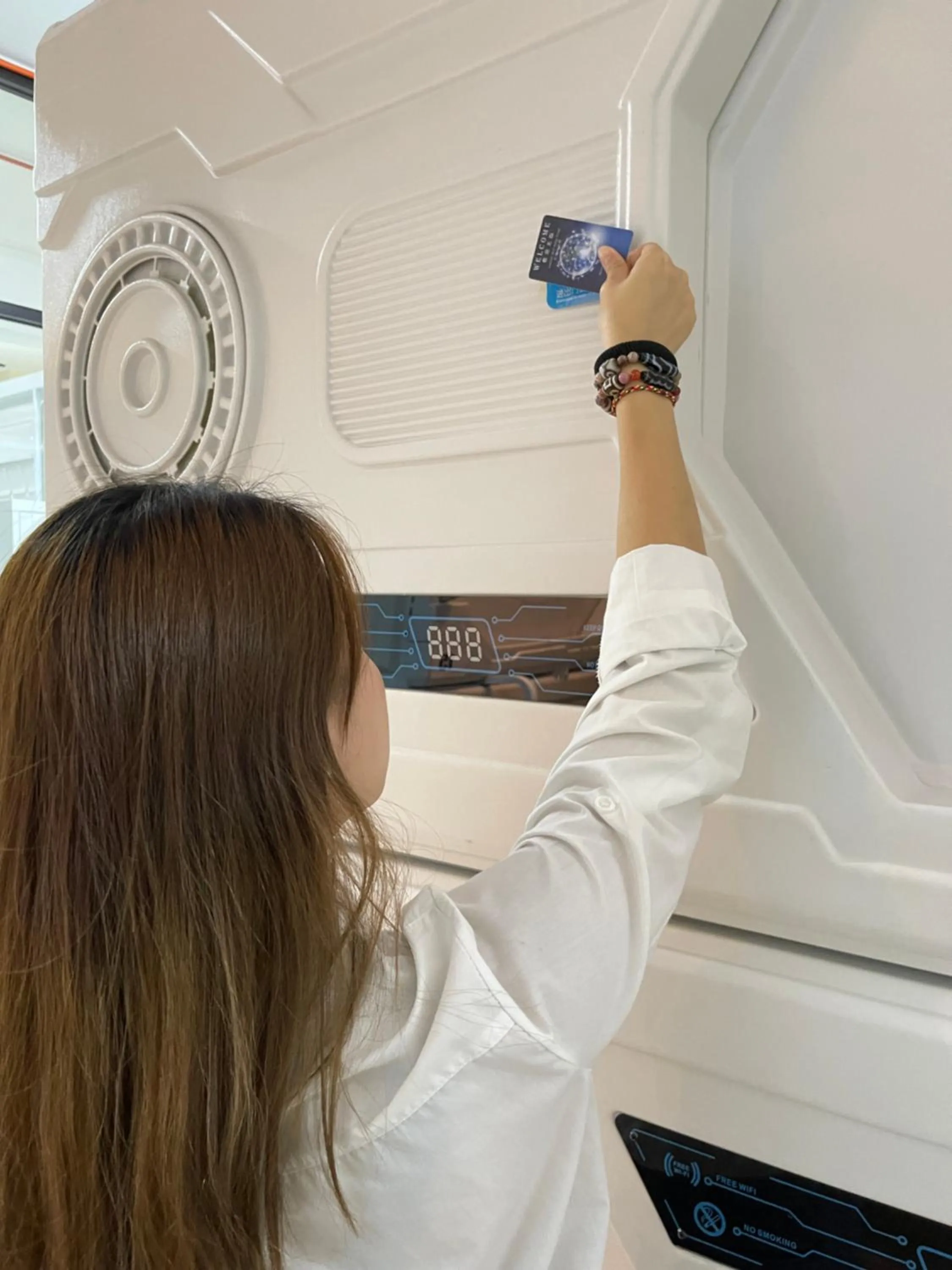 On site in ZZZ SLEEP MODE CAPSULE