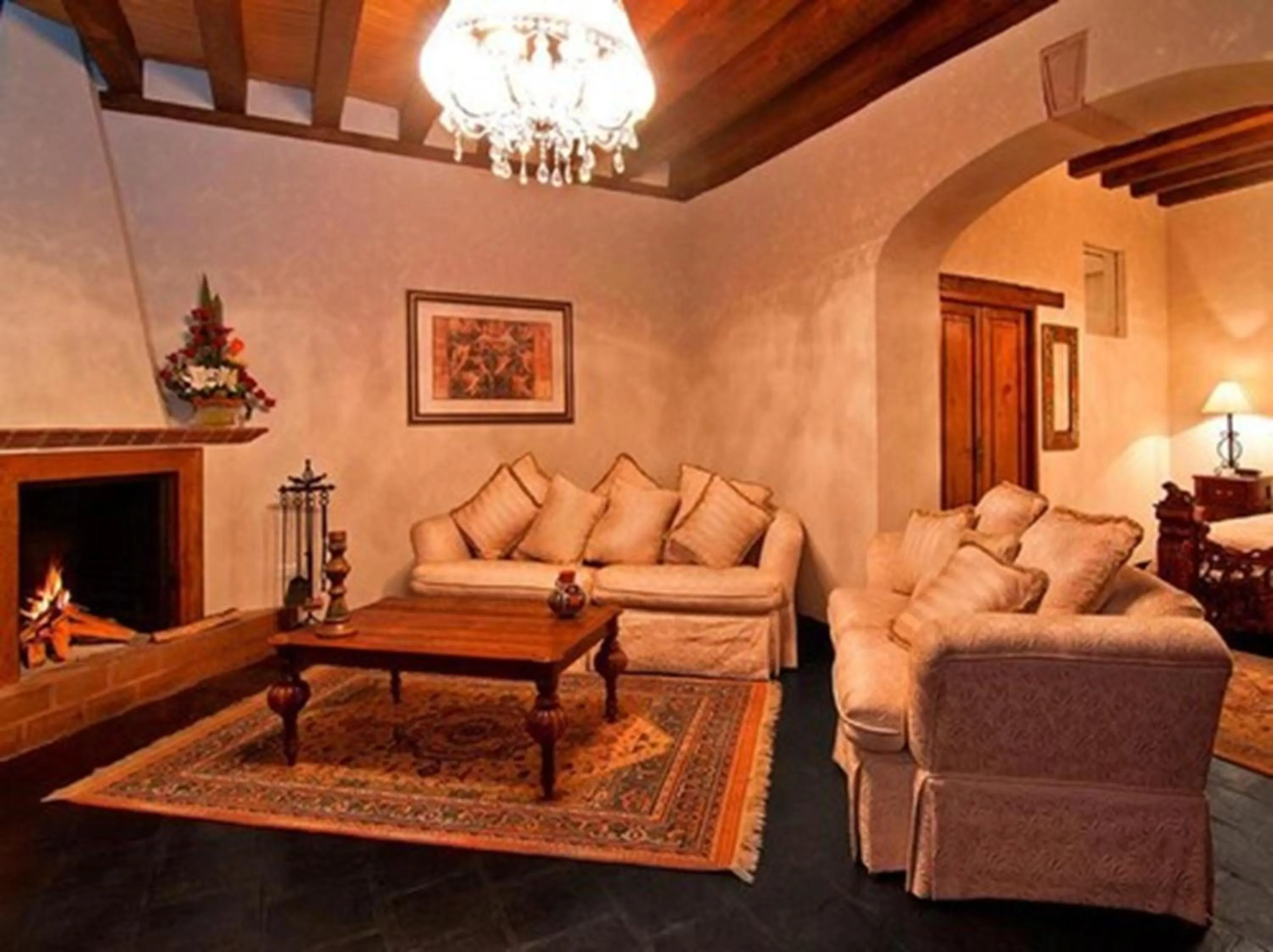 Living room in Mansion de los Sueños