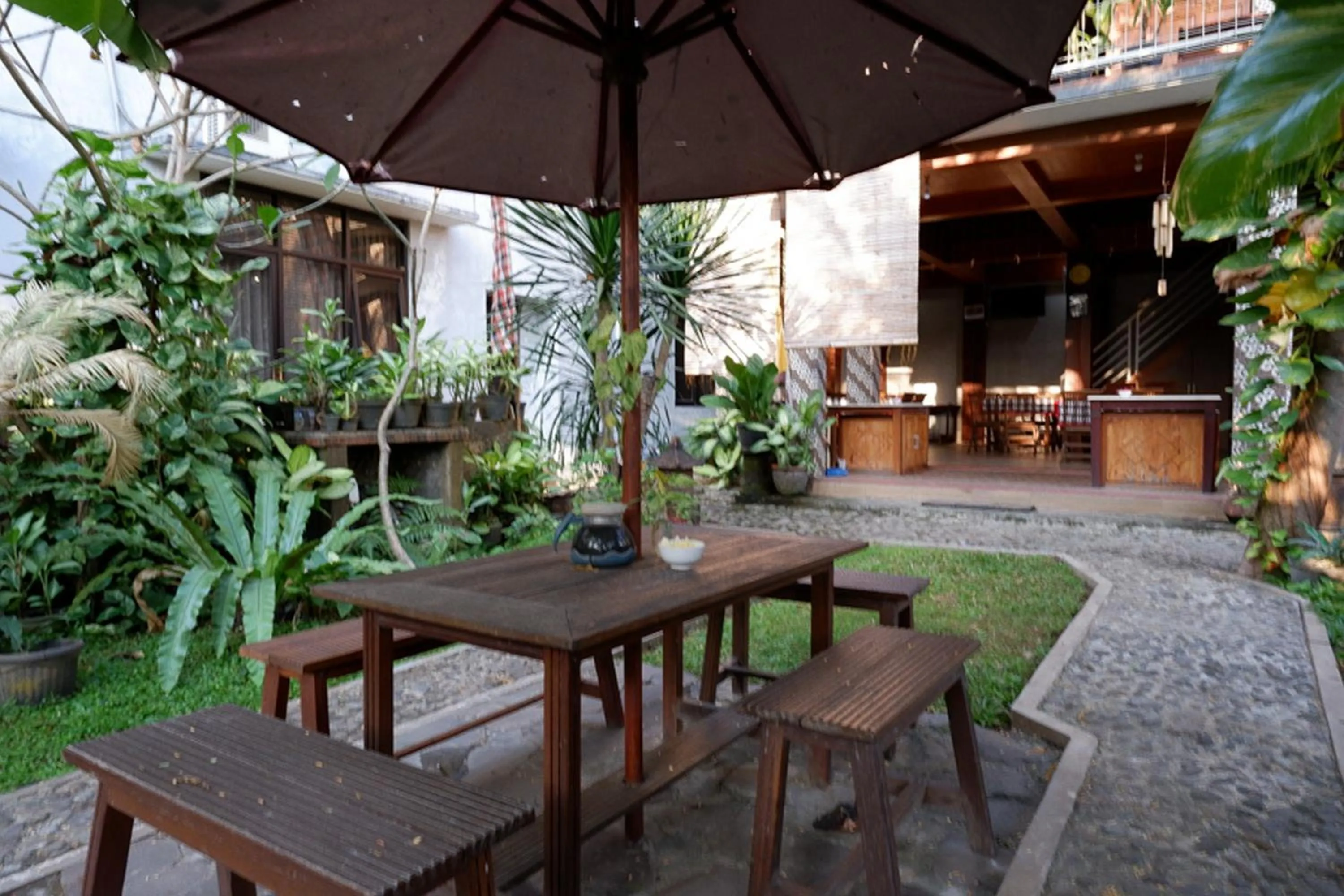 Garden in RedDoorz Syariah near Menara Kudus