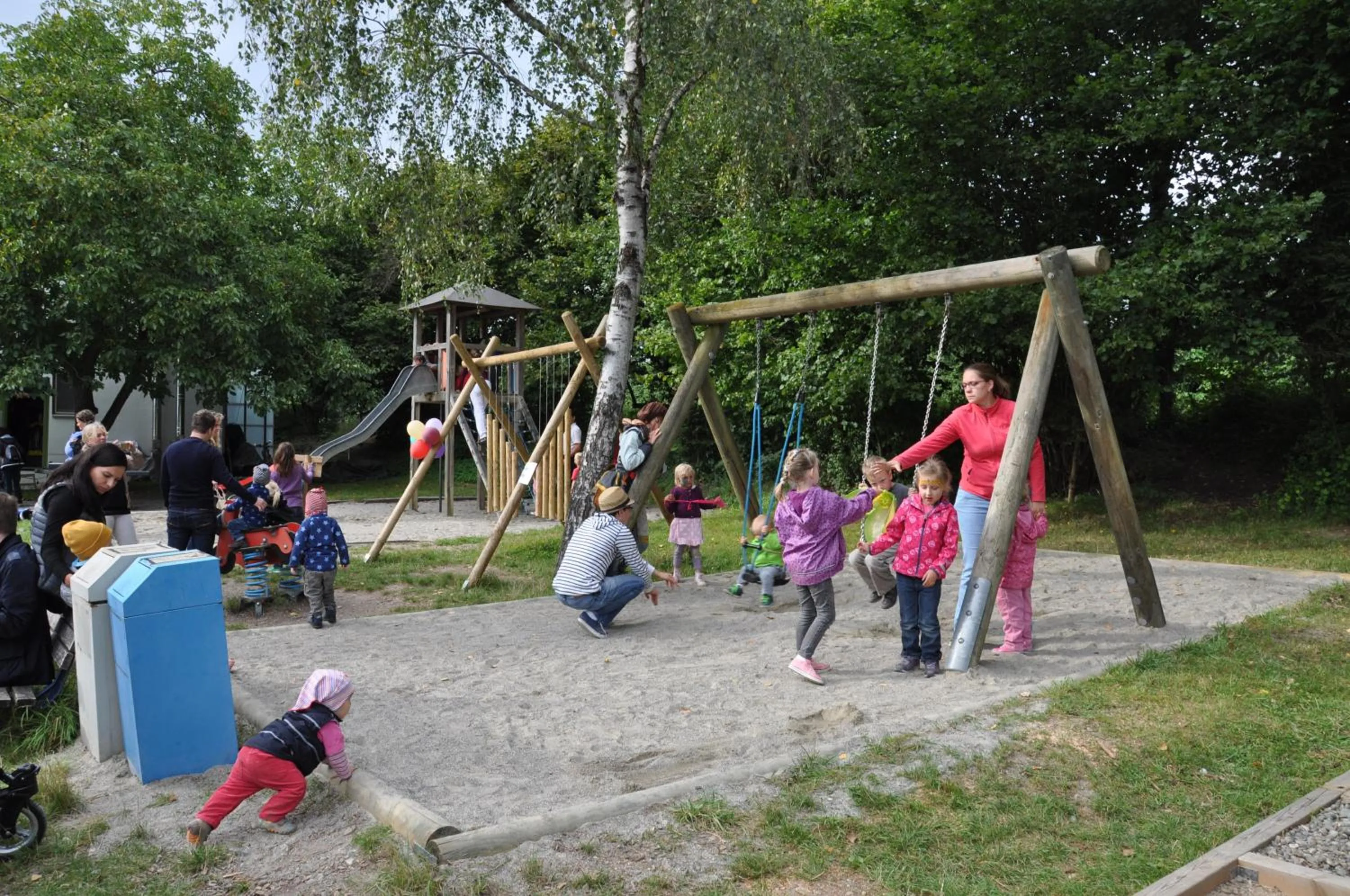 Children play ground in Naturfreundehaus Bodensee