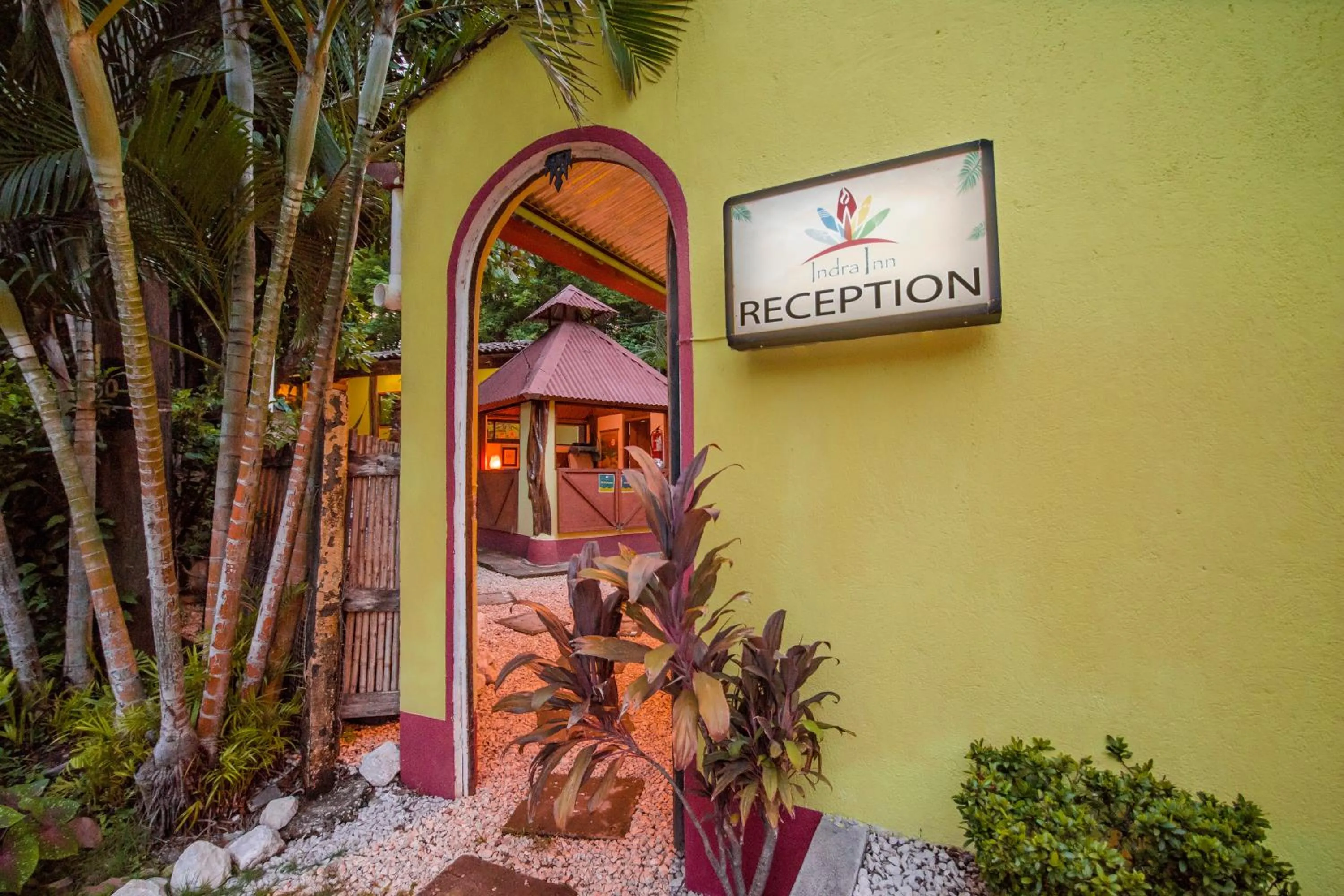 Property logo or sign in Indra Inn