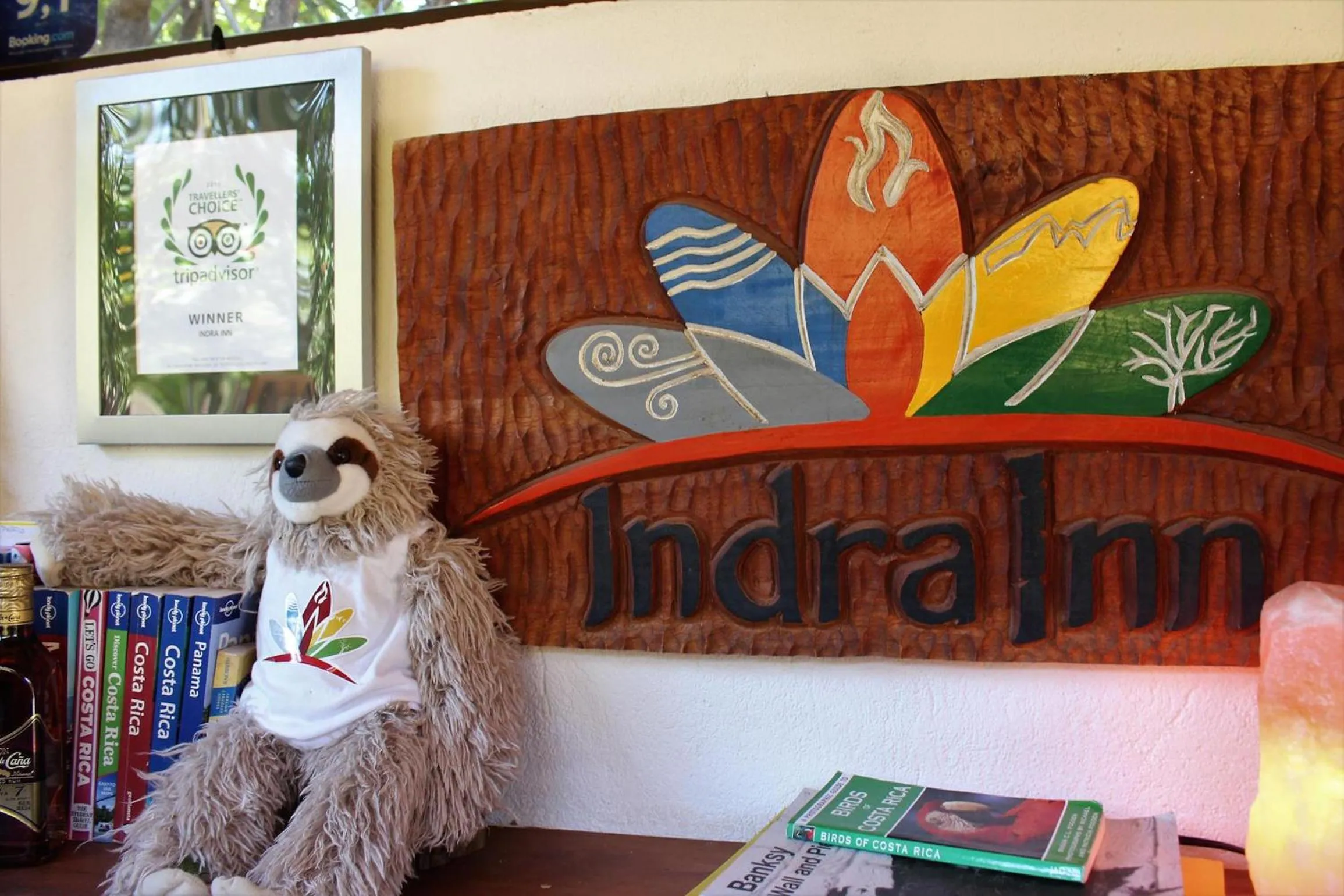 Lobby or reception in Indra Inn