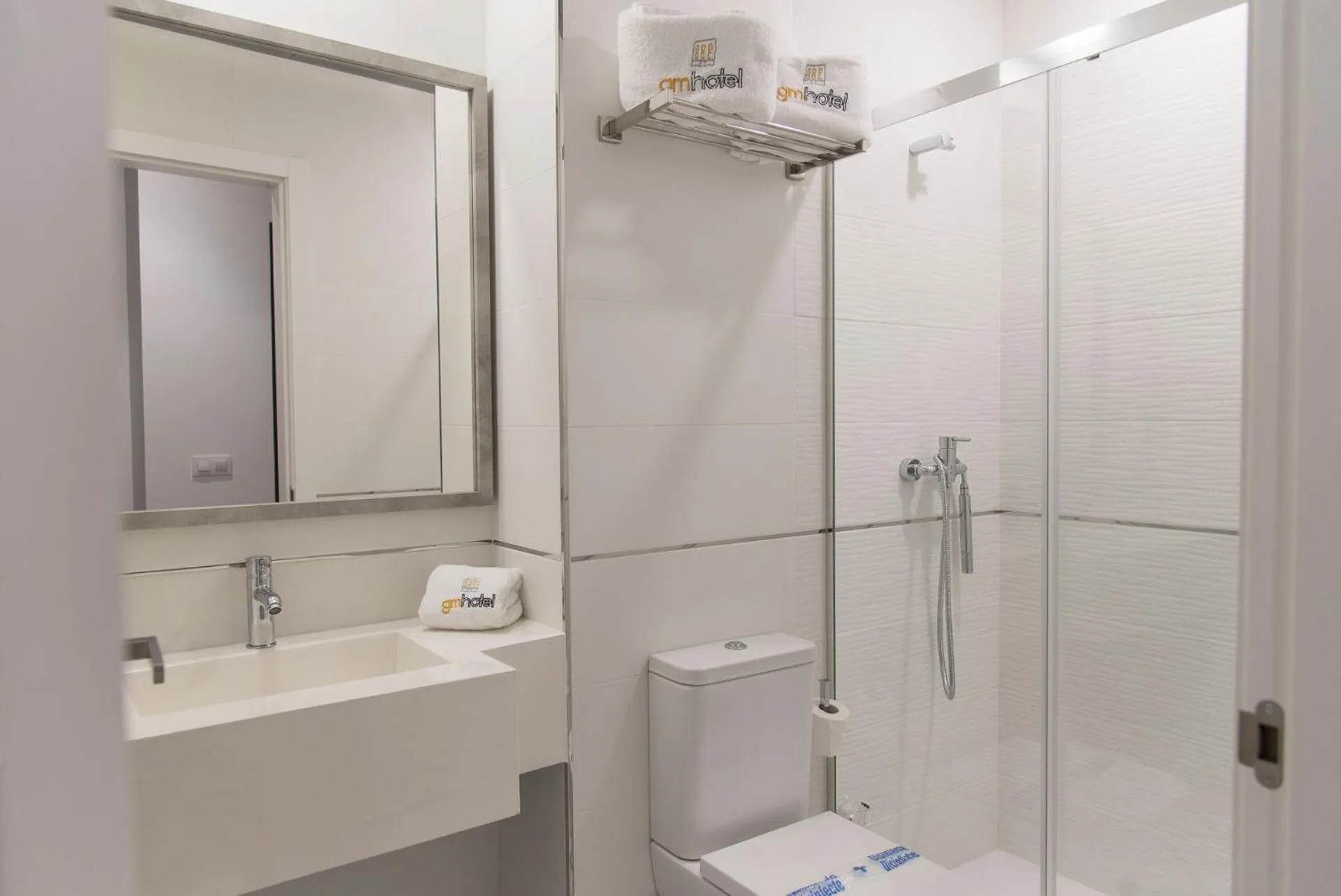 Bathroom in gm hotel