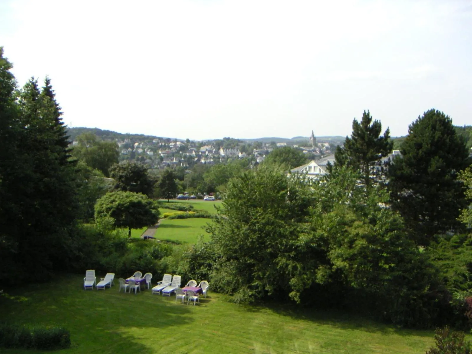 Garden in Hotel Haus Hellhohl Garni