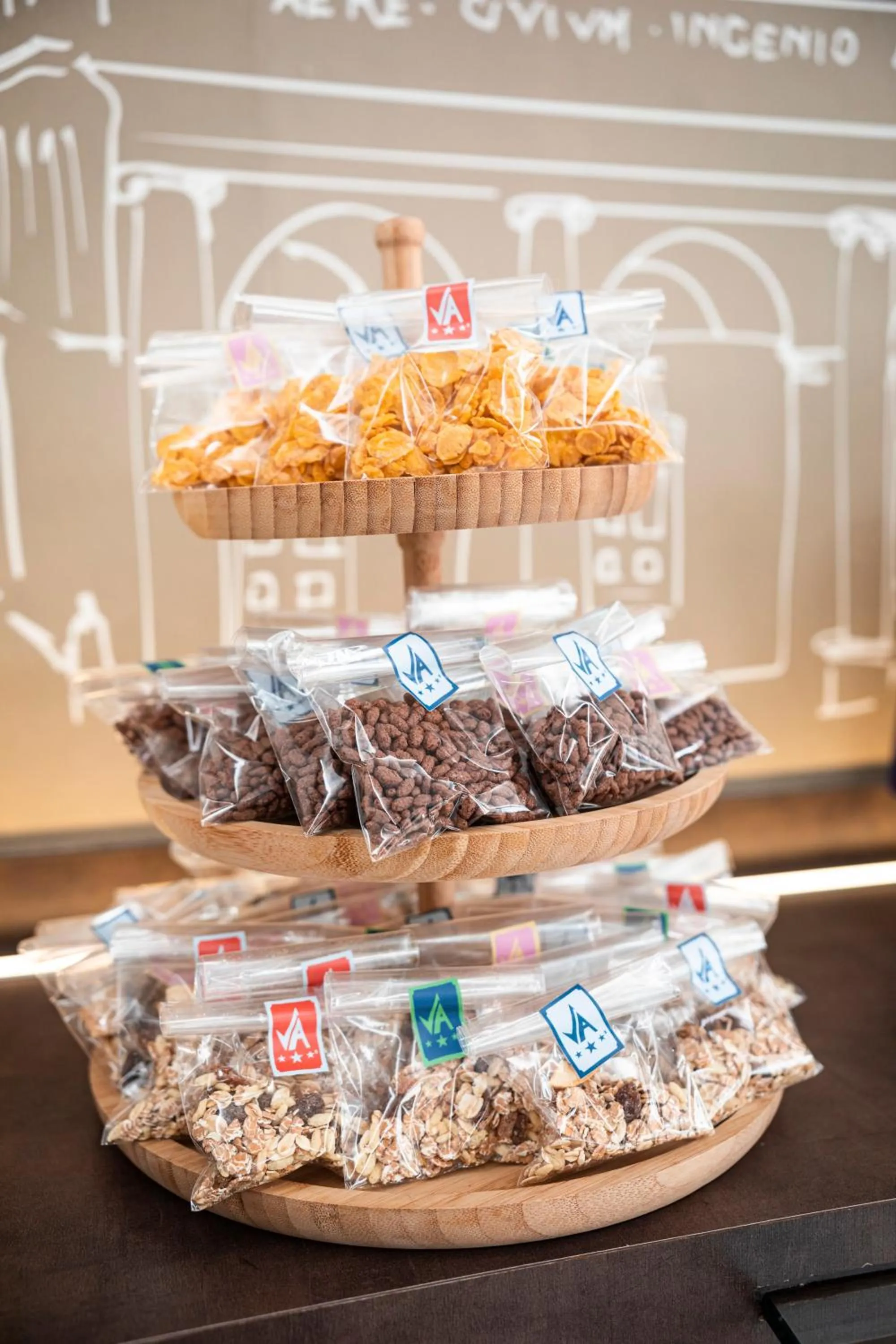 Buffet breakfast in Hotel Villa Augustea