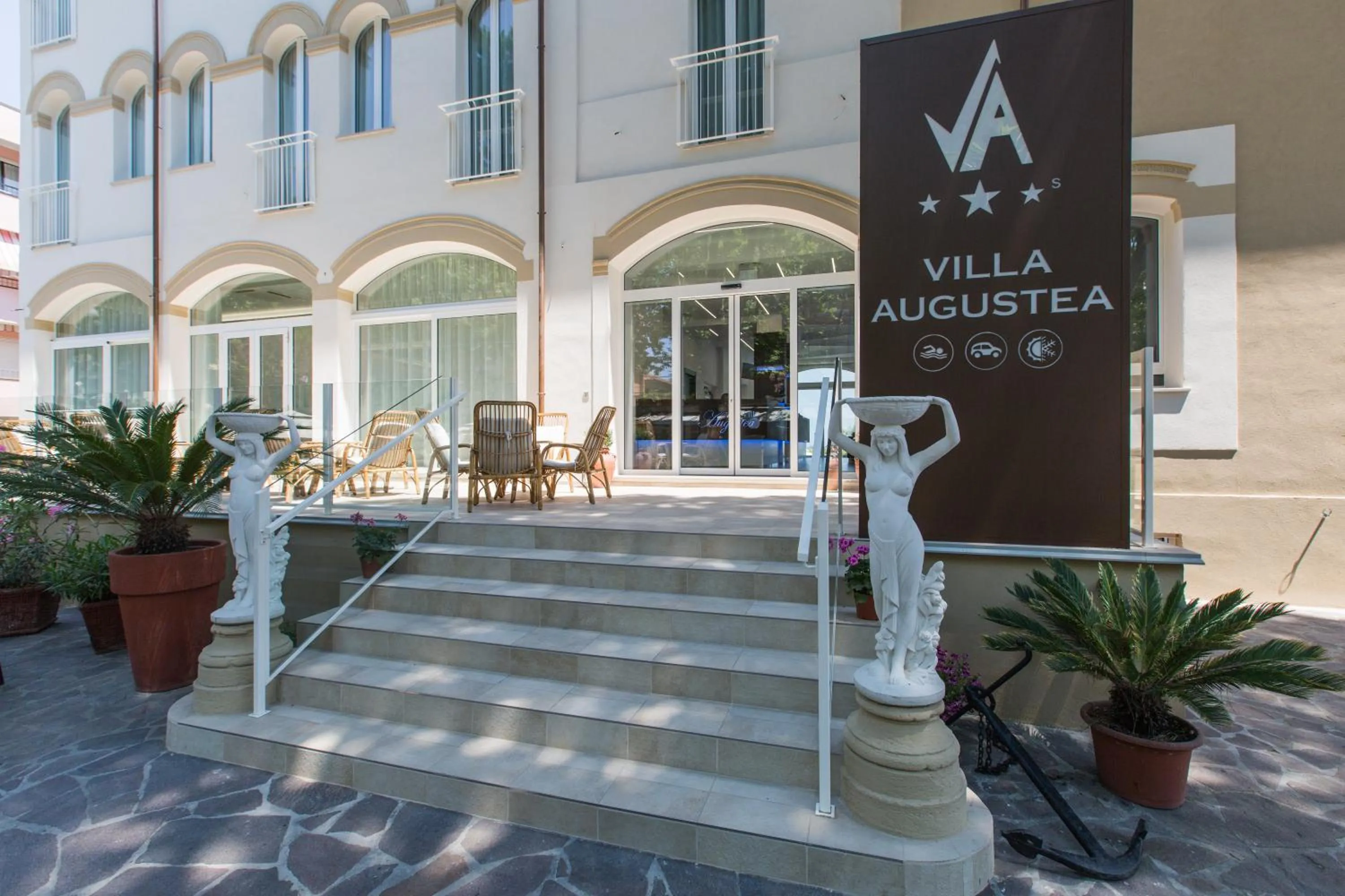 Property building in Hotel Villa Augustea