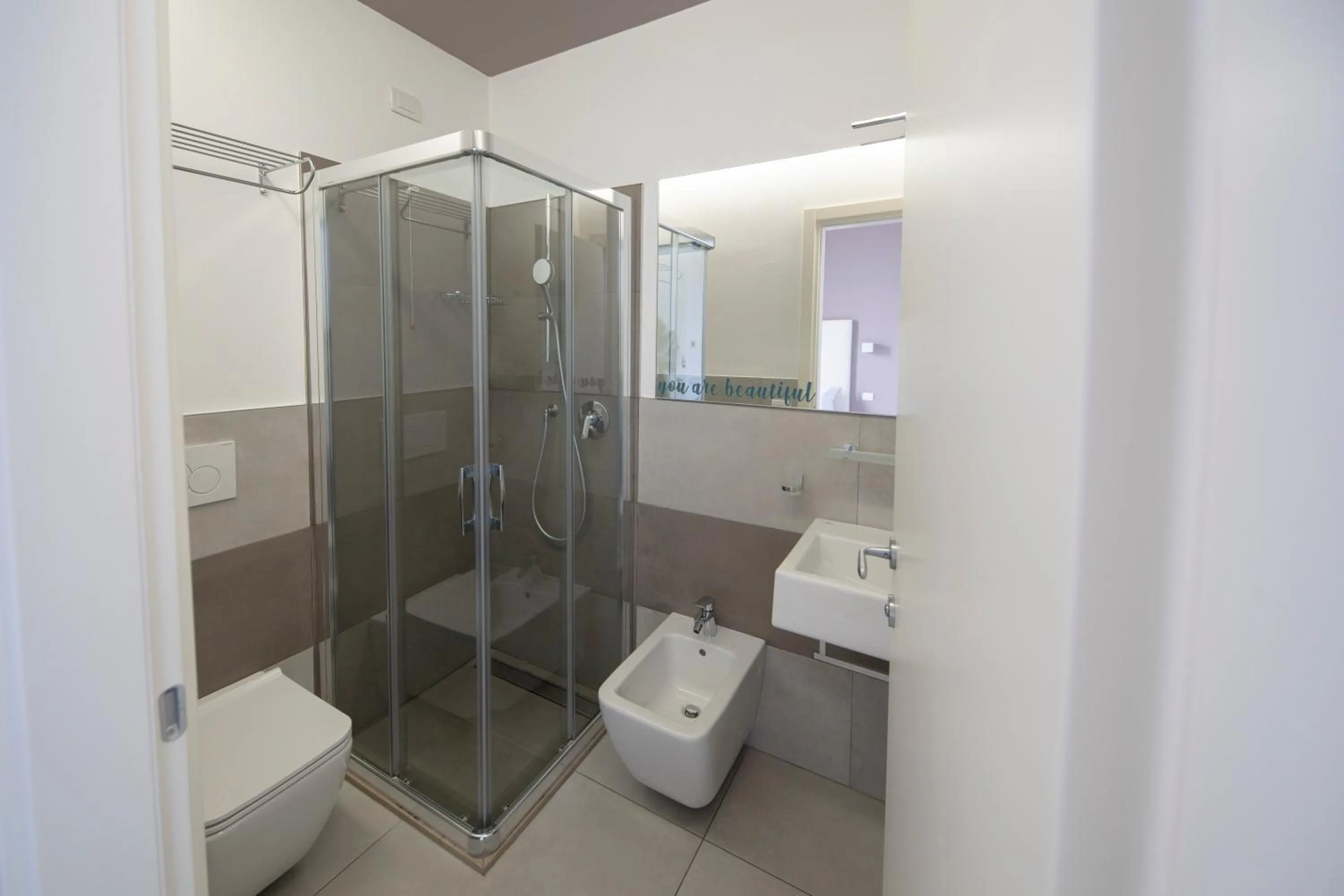 Bathroom in Hotel Villa Augustea