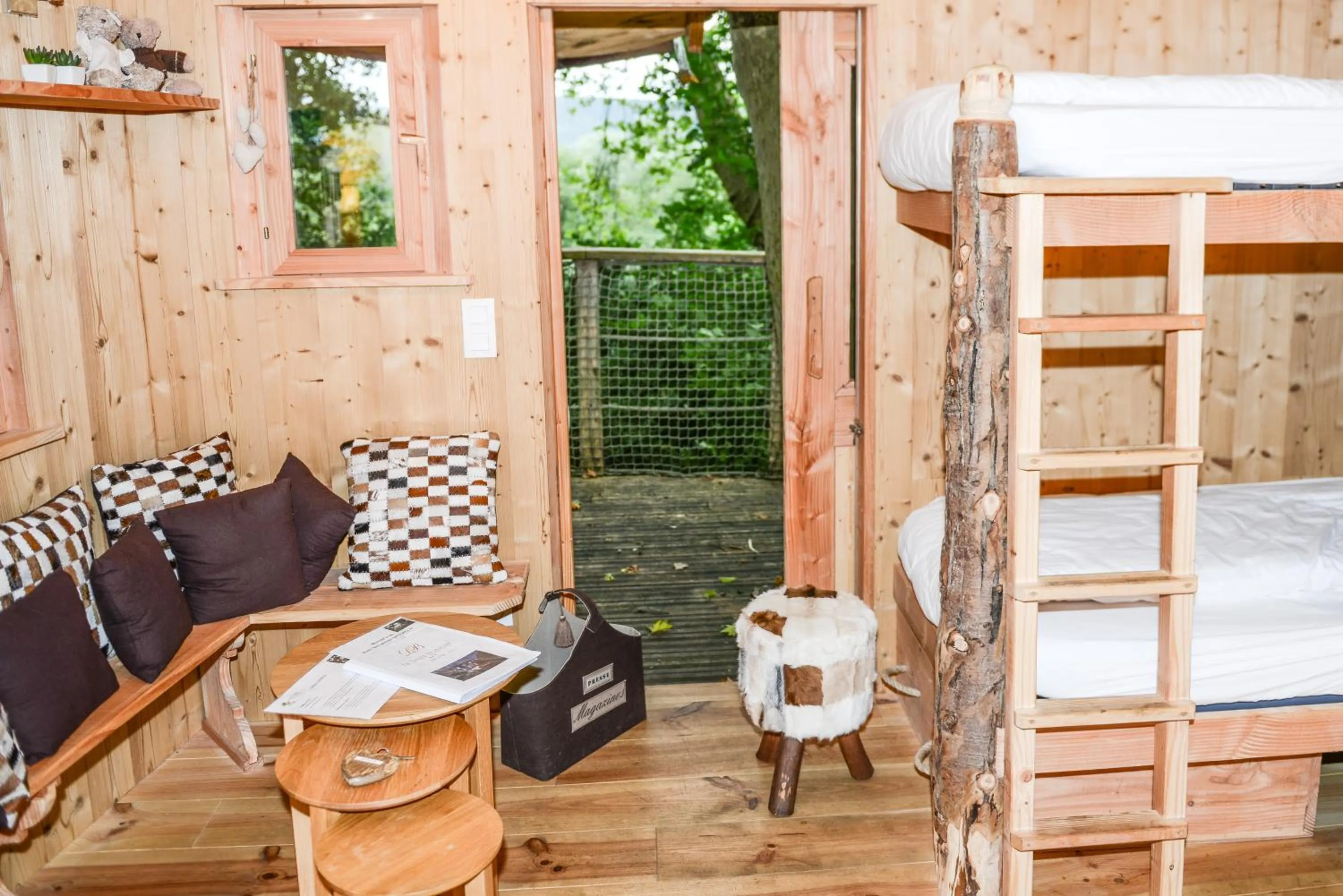 Natural landscape in Château de La Dame Blanche - Logis