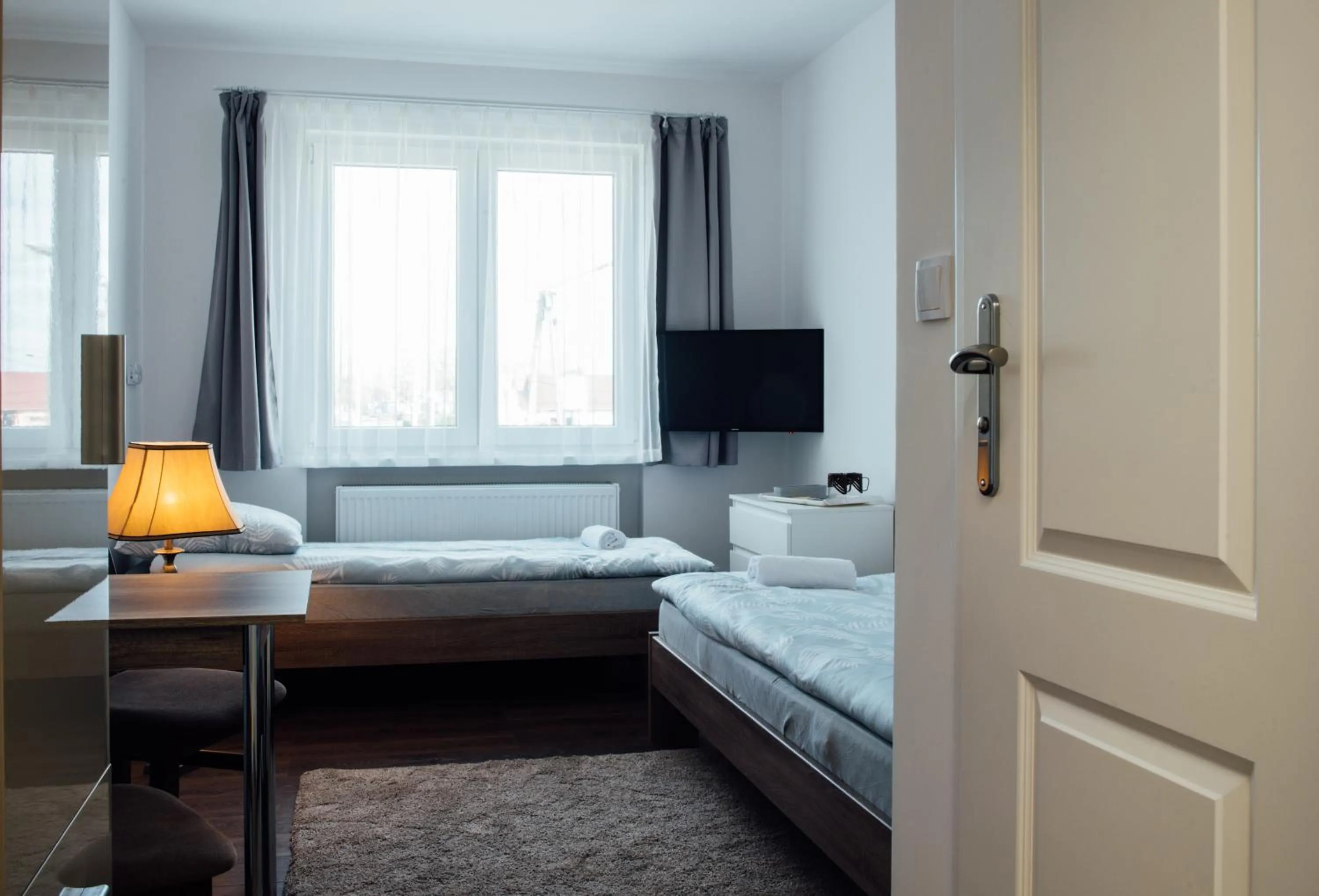 Bed in Motelik Janowski