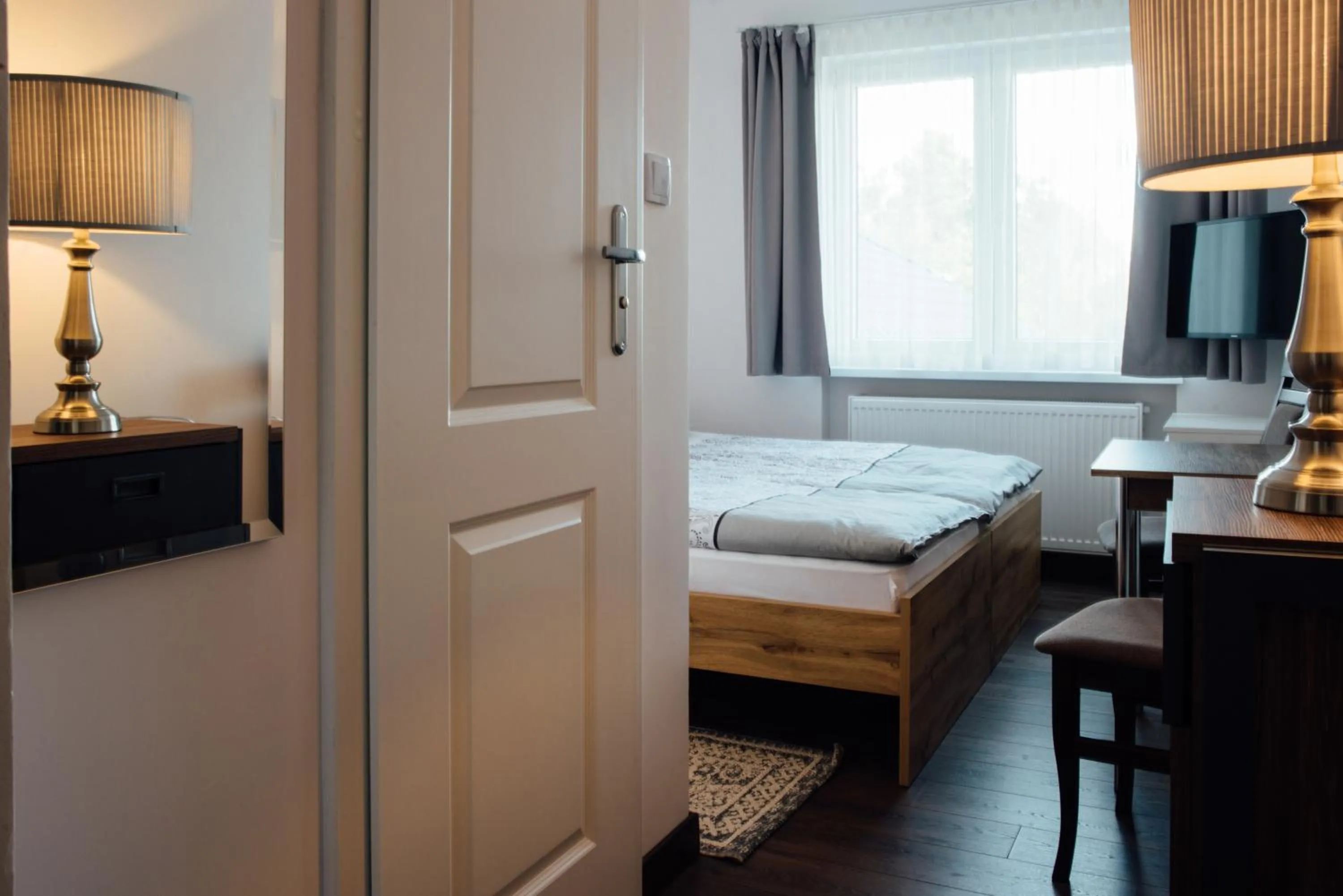 Bed in Motelik Janowski