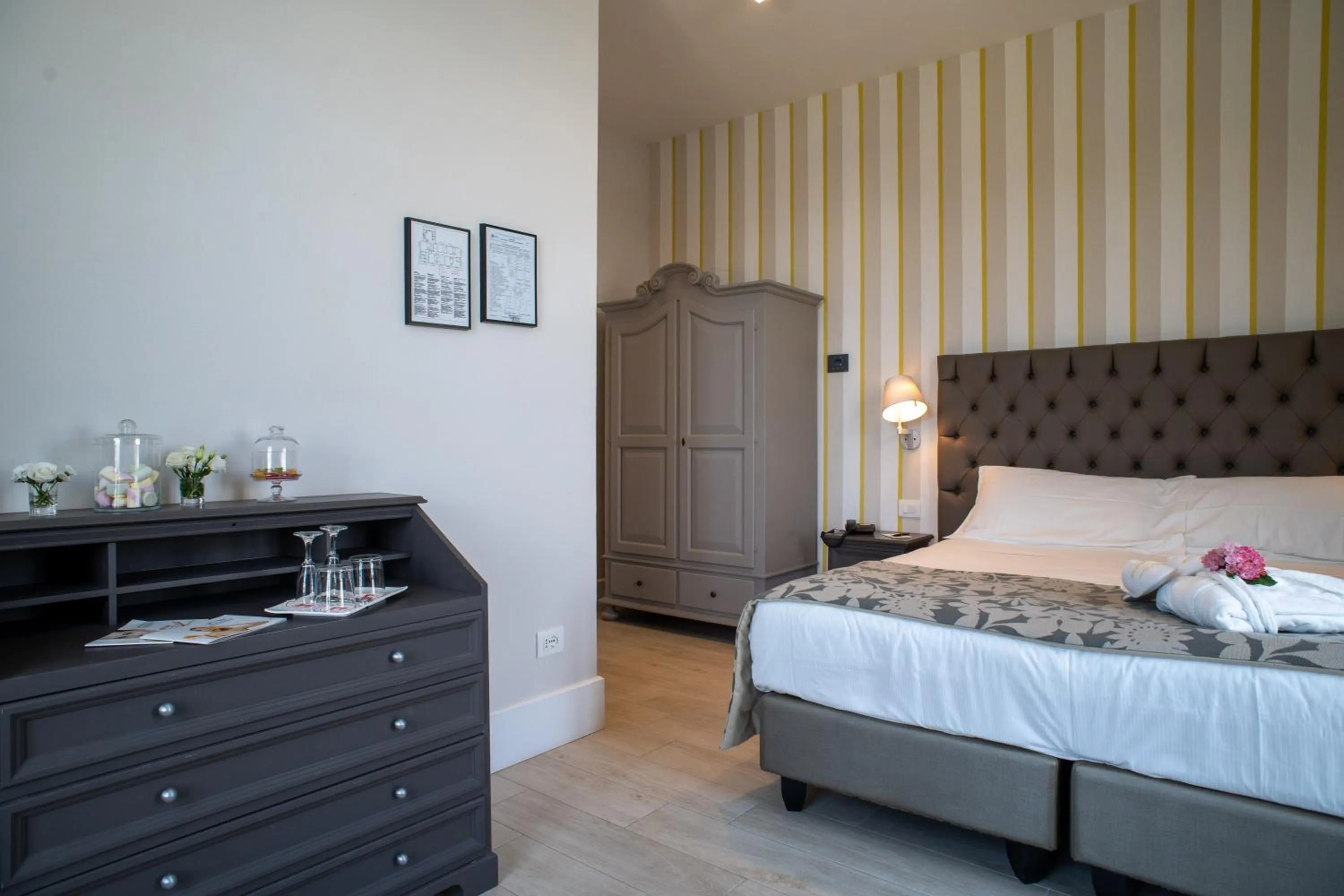 Bed in Park Hotel Italia