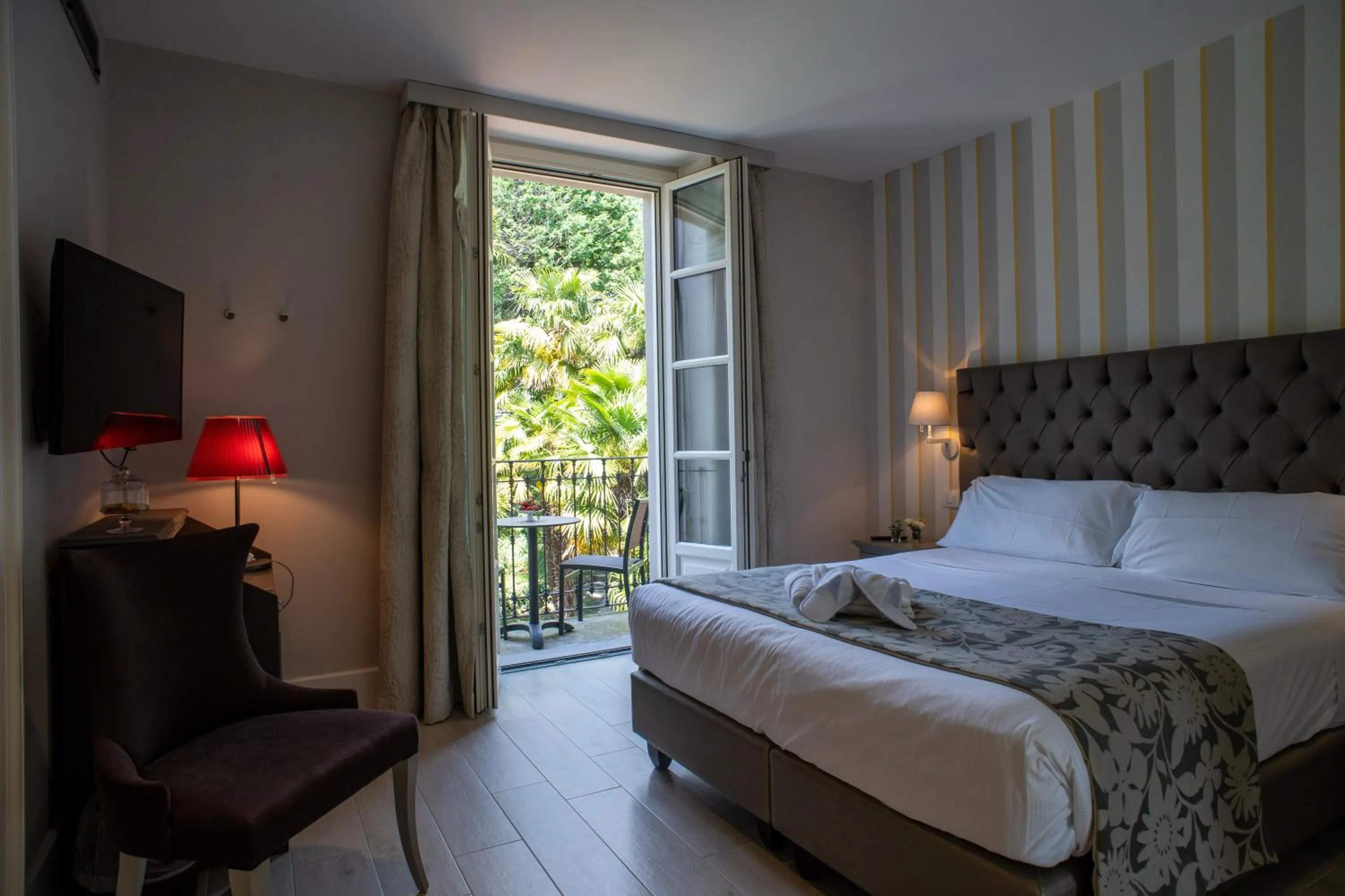 Bedroom, Bed in Park Hotel Italia