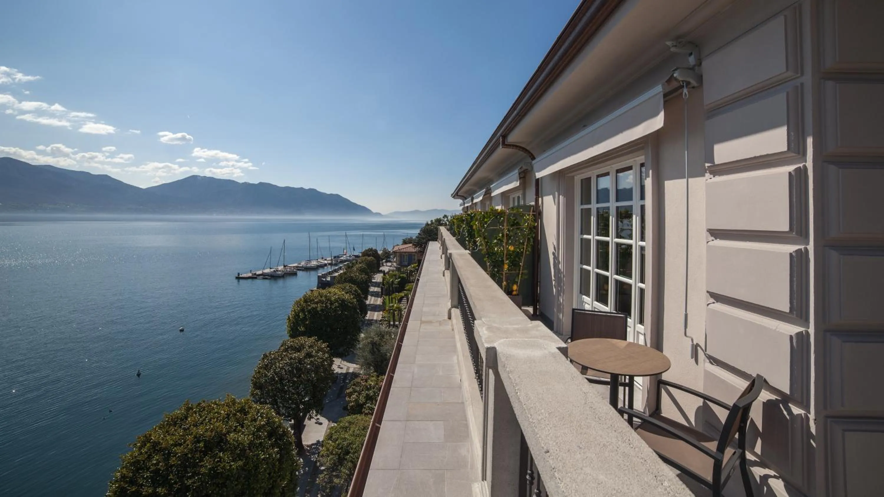 Lake view in Park Hotel Italia