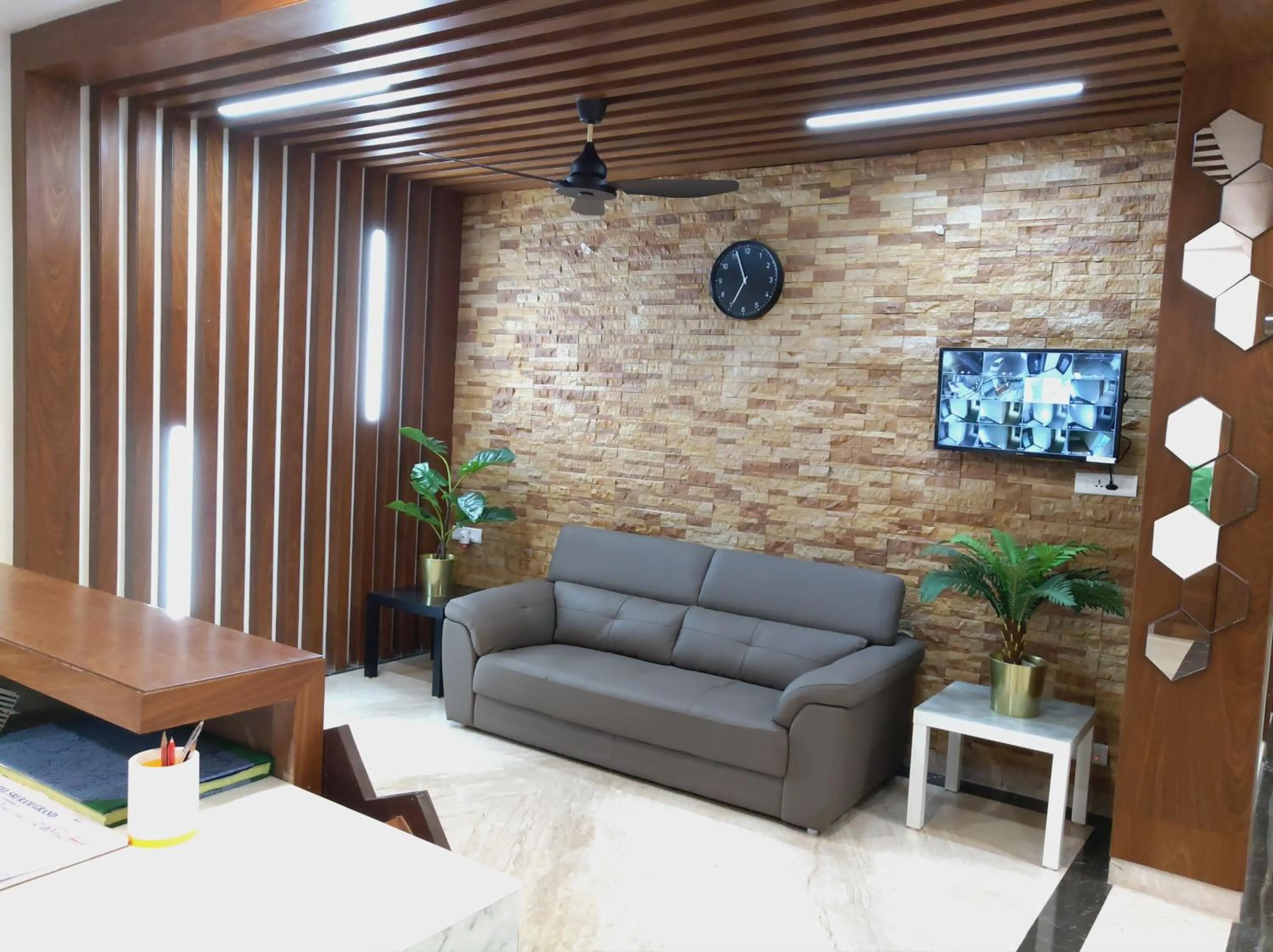 Lobby or reception in Hotel Sri Ram Grand