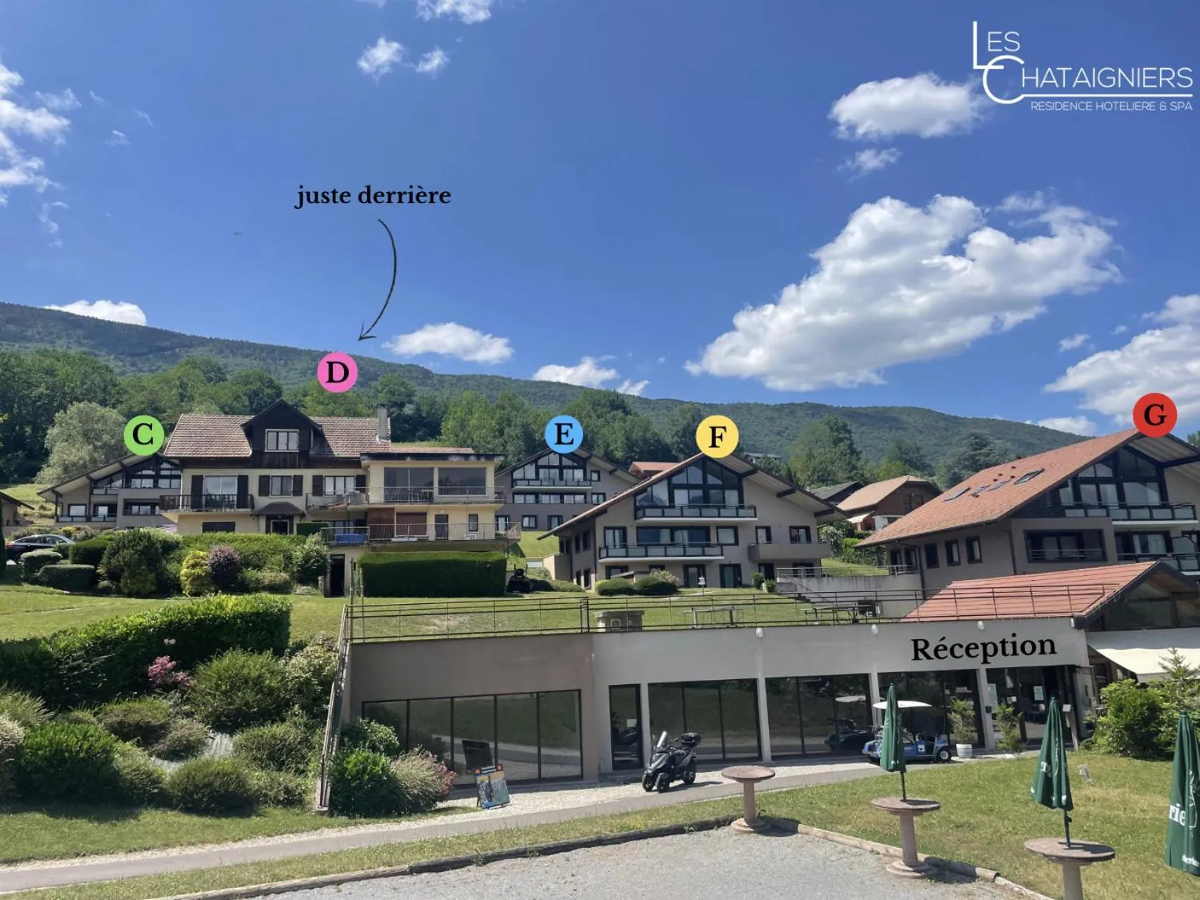Property building in Residence Les Chataigniers