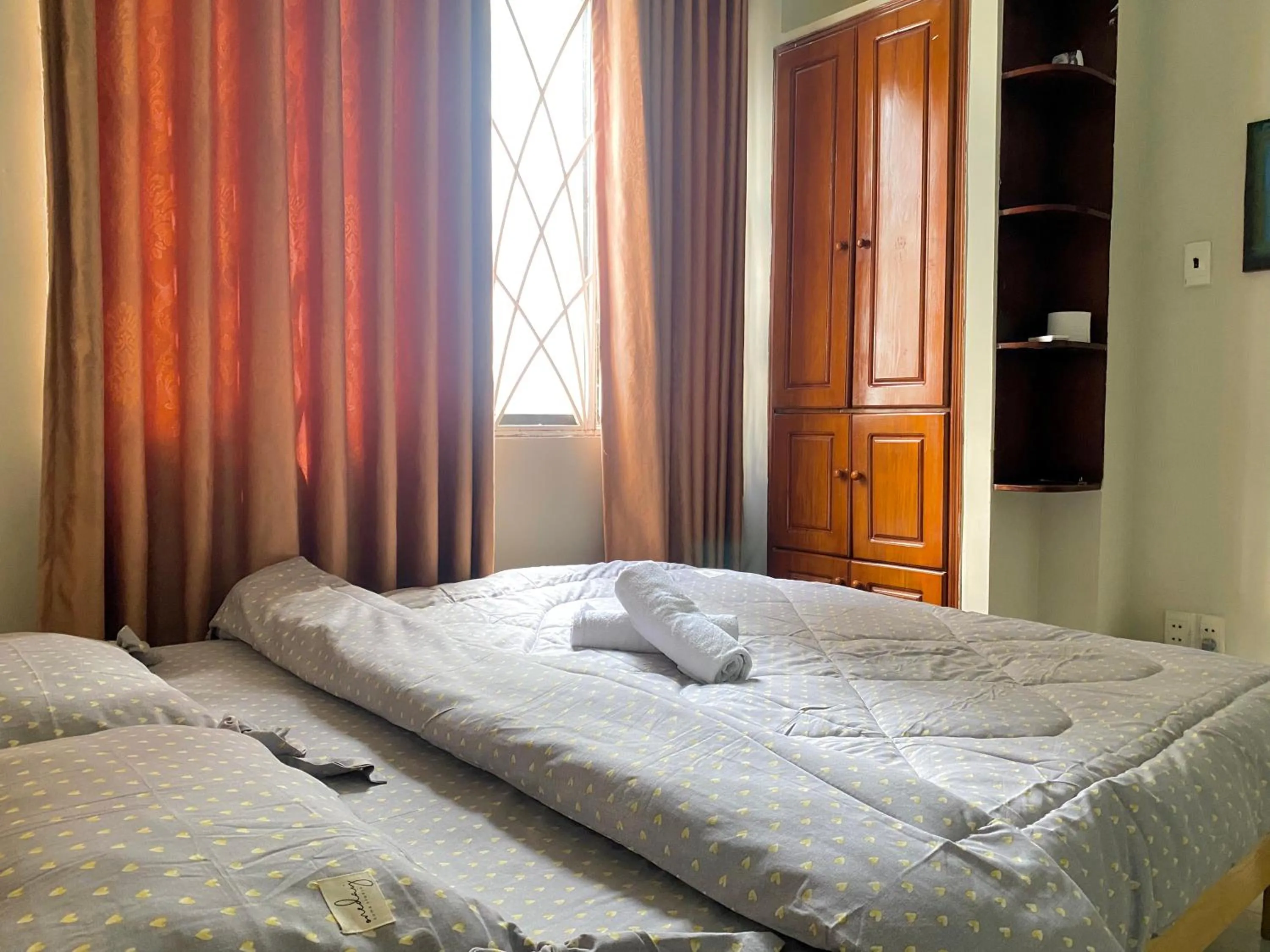 Bed in Vuông Tròn homestay