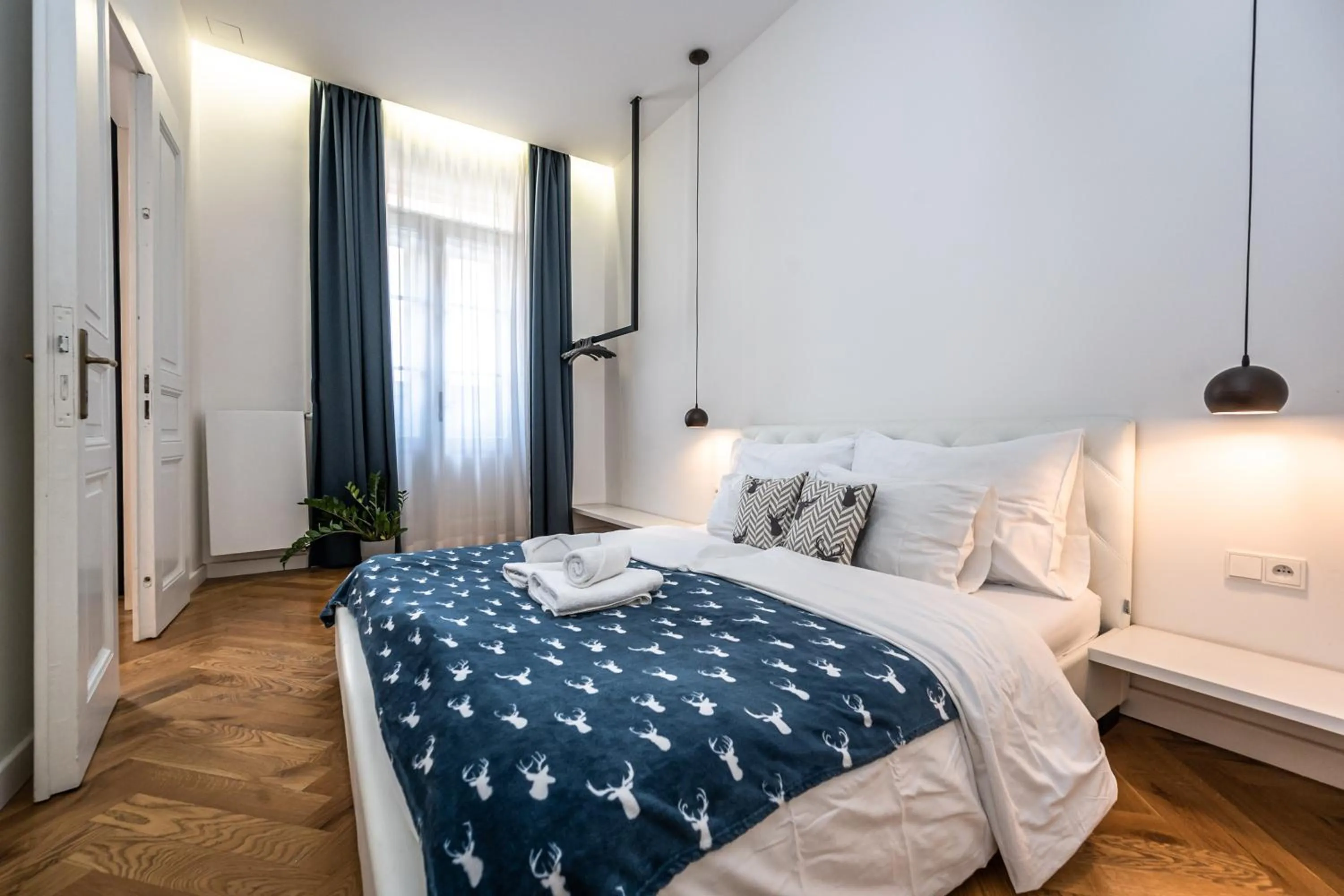 Bed in Apartrezidence Opletalova