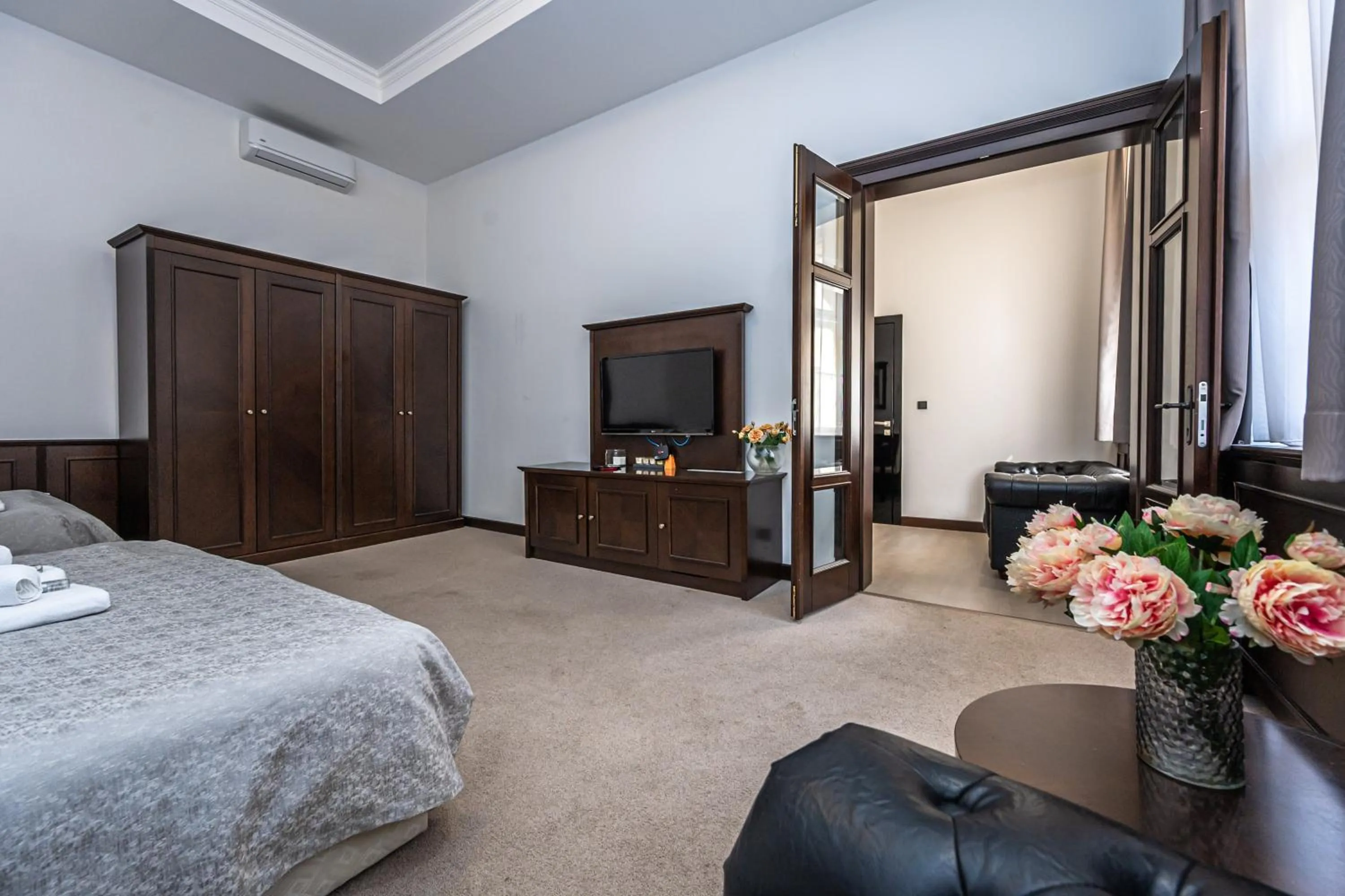 TV and multimedia, Bed in Apartrezidence Opletalova