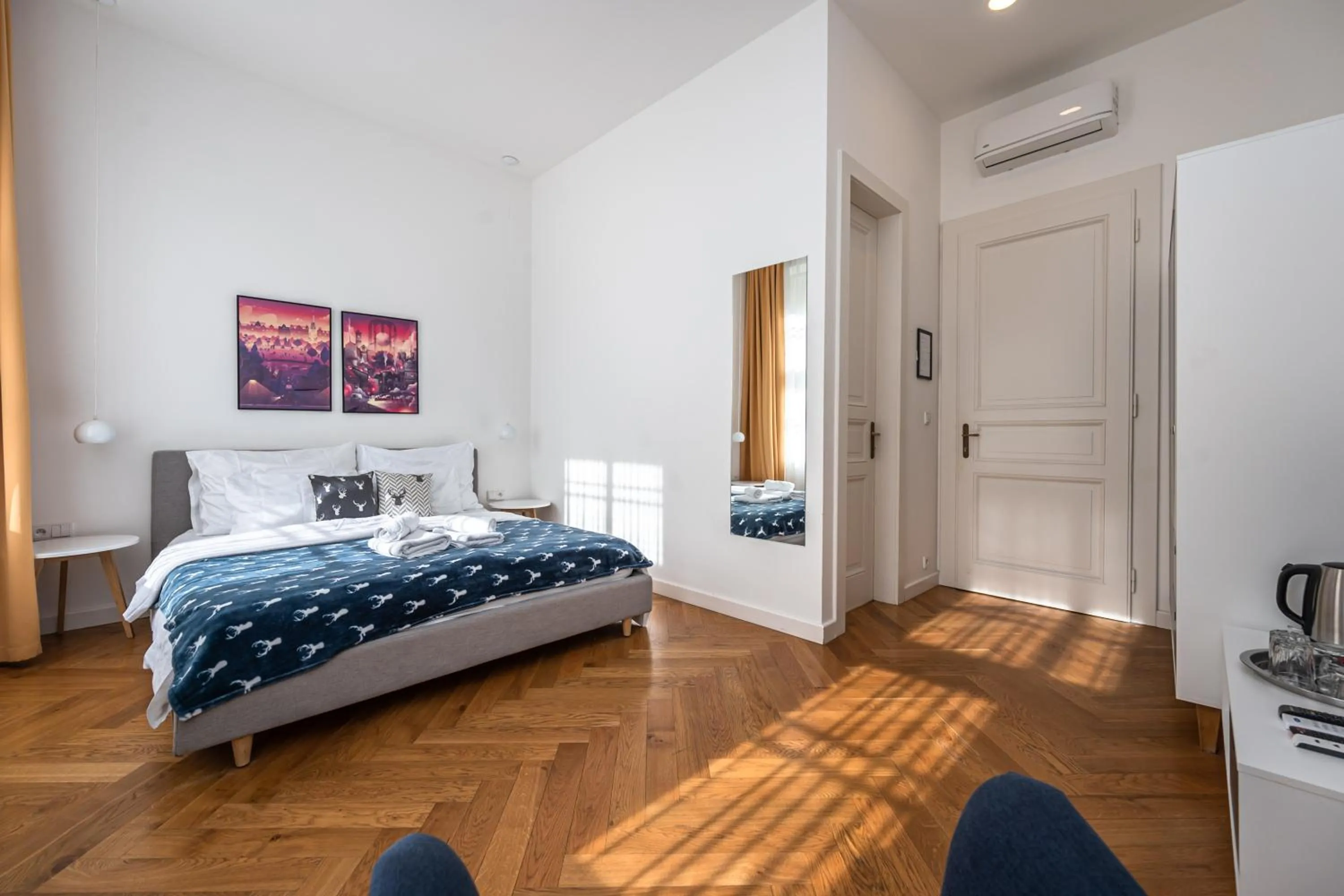 Bed in Apartrezidence Opletalova