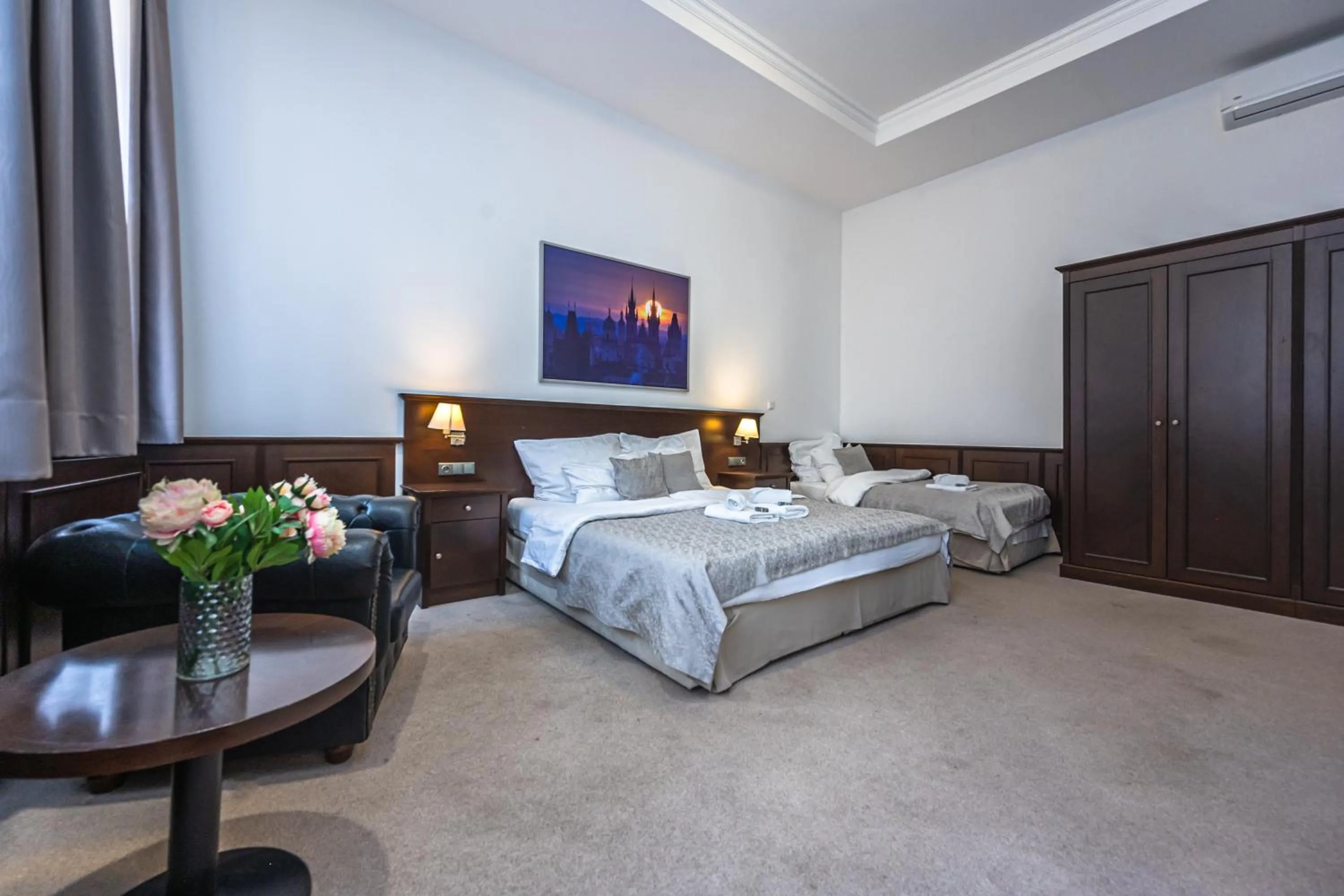 Bedroom, Bed in Apartrezidence Opletalova